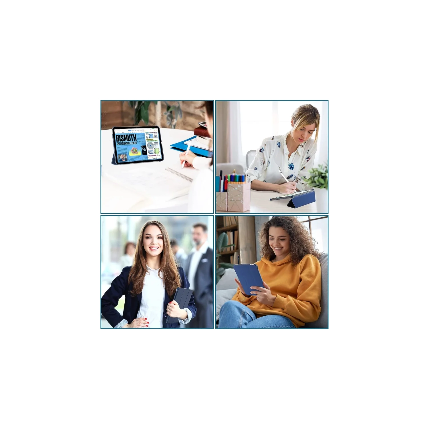 iPad iPad 11th Generation 2025 , 10th Generation 10.9-inch Case - Smart Folio Cover (2022) - Navy