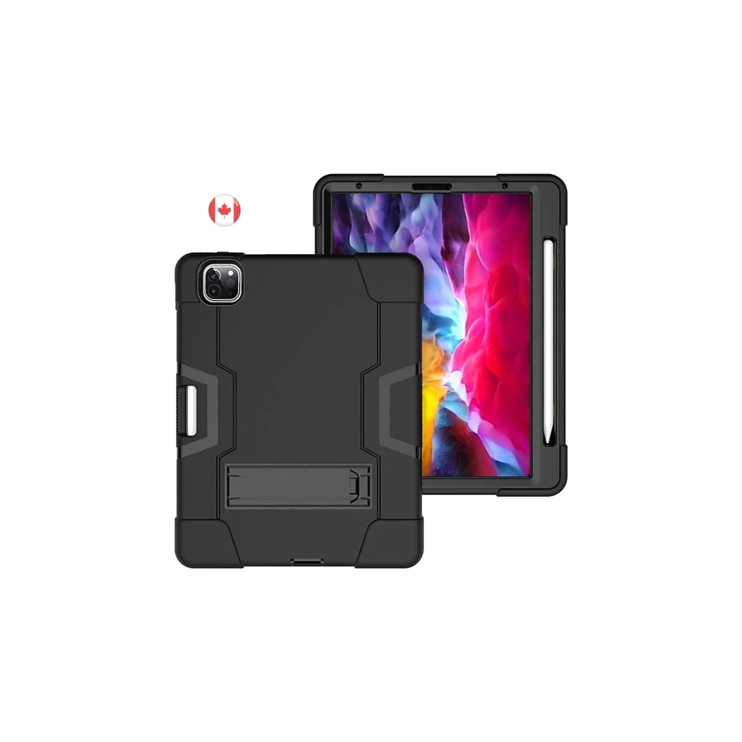 iPad Pro 11 2020 Case - Slim Drop-Proof Protective Cover with Kickstand