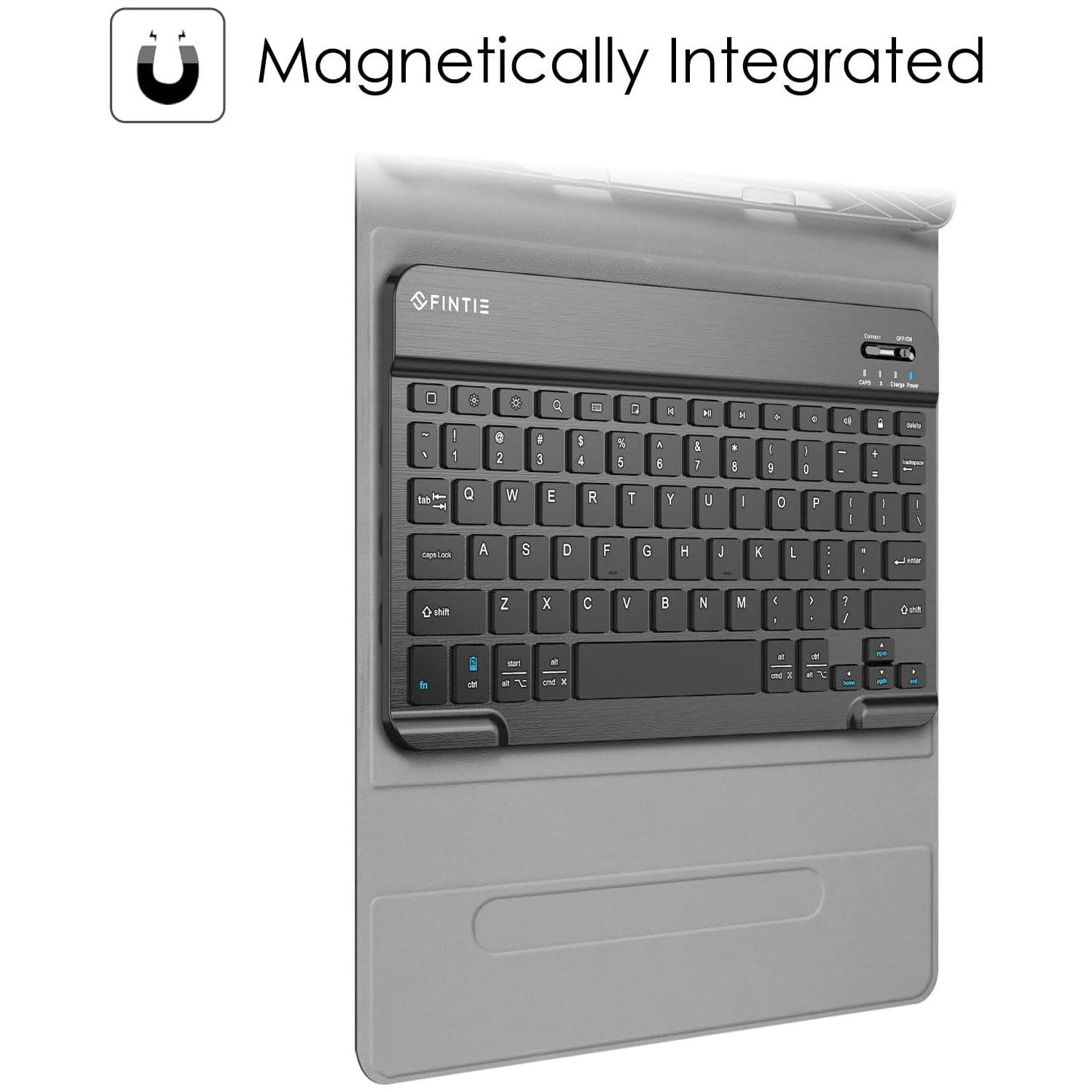 Keyboard Case for Samsung Galaxy Tab S8 Ultra 14.6 Inch 2022 with S Pen Holder, Backlight Detachable Wireless Keyboard & PU Folio Stand Cover Case