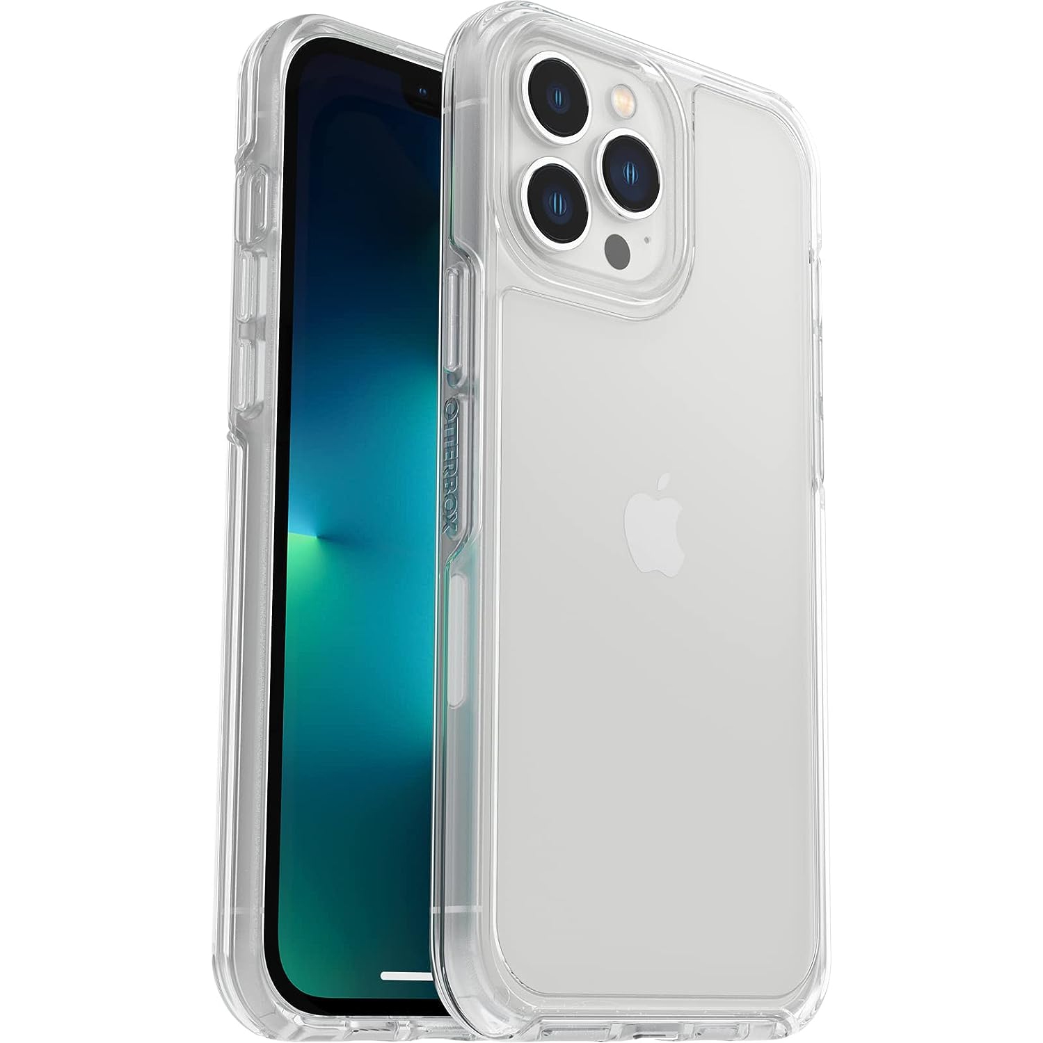 Otterbox Symmetry Series Case For iPhone 13 Pro Max & iPhone 12 Pro Max , Clear - Open Box