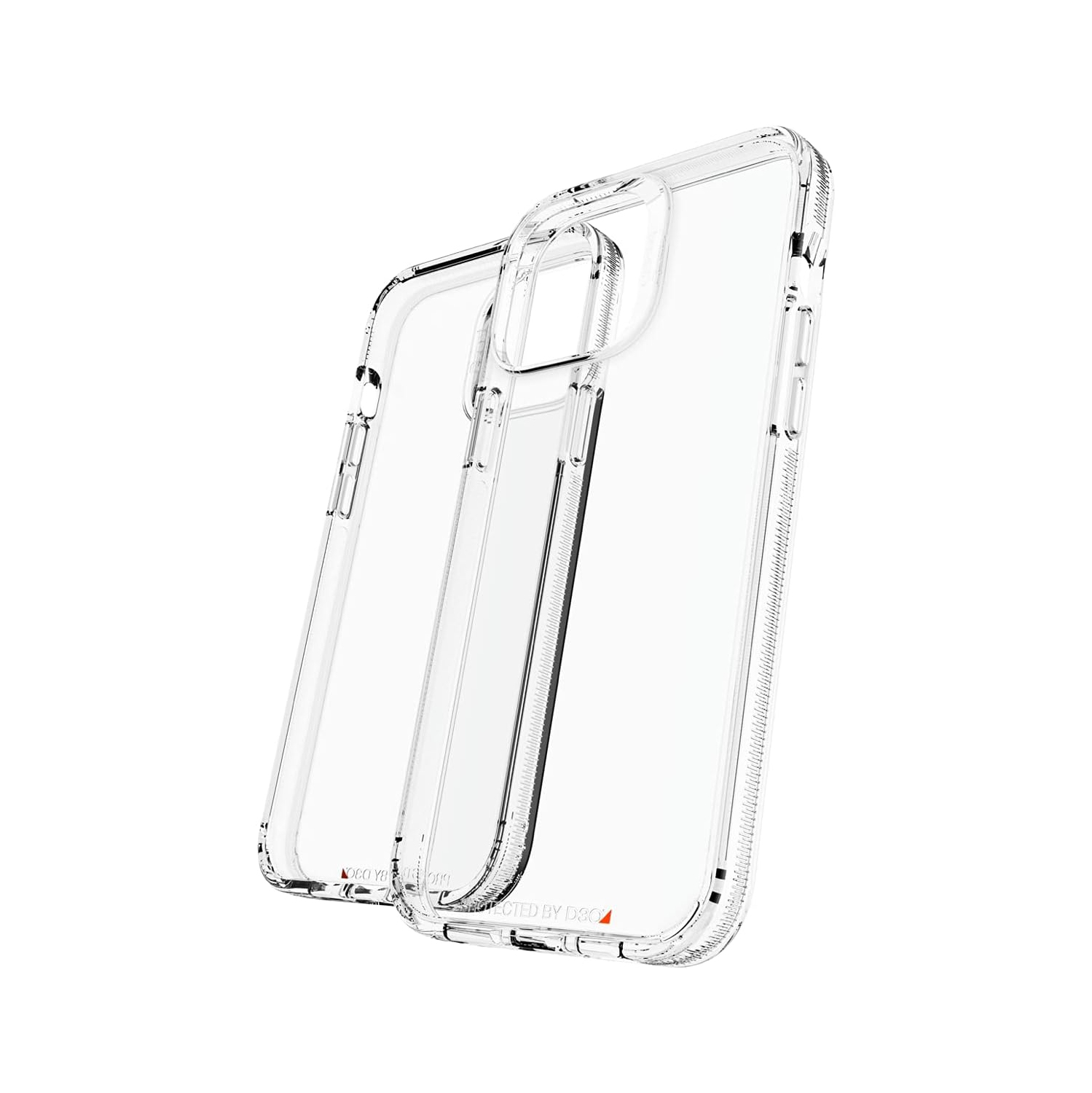 GEAR4 ZAGG Crystal Palace Clear Case with Advanced Impact Protection [ Approved by D3O ], Slim, Tough Design for Apple iPhone 13 Pro Max – Clear