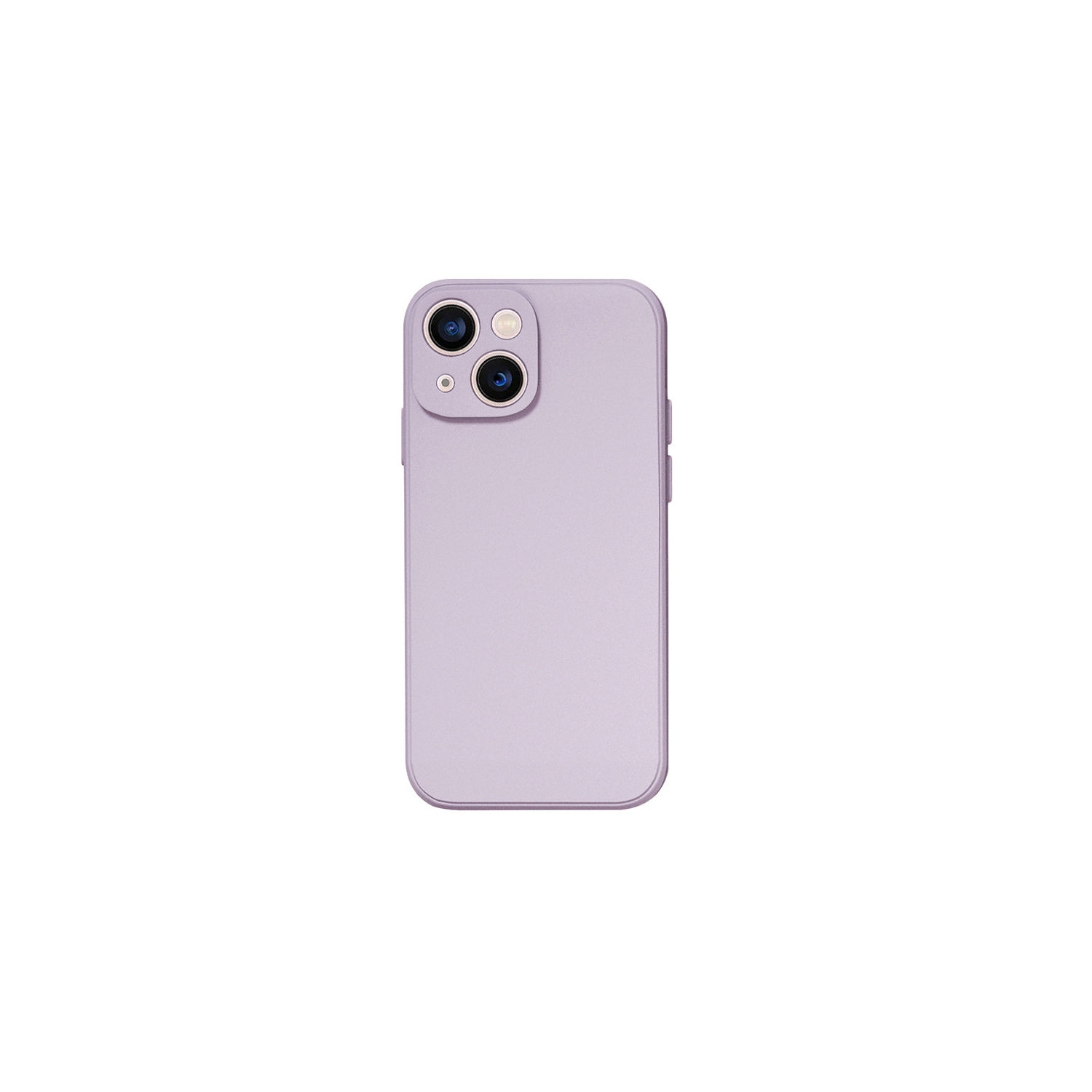 Étui souple violet pastel de PANDACO pour iPhone 15
