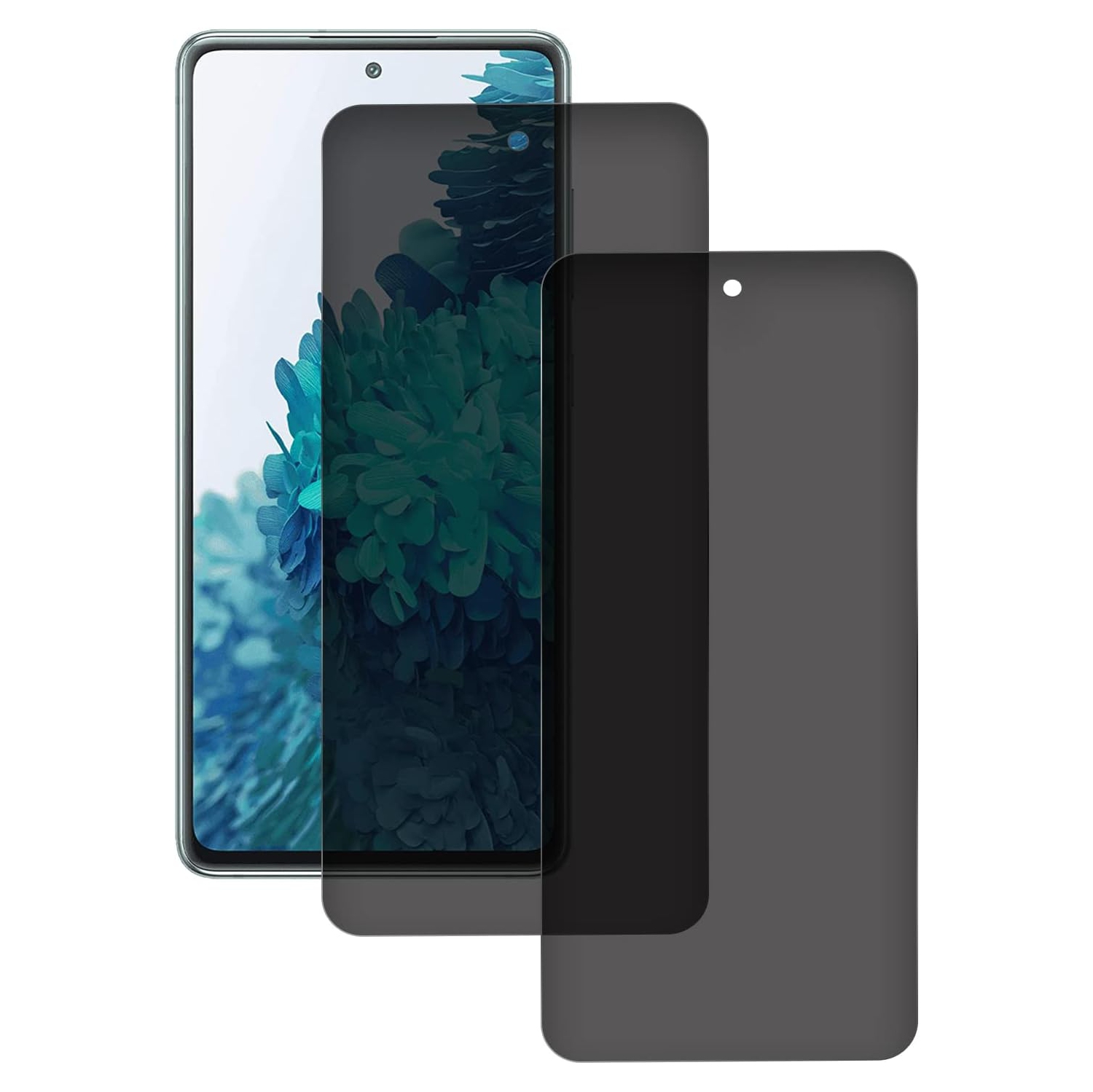 (2pack) Compatible with Samsung Galaxy S20 FE Privacy Screen Protector Precise Cutout Bubble Free easy installation,9H Hardness HD Tempered Glass for