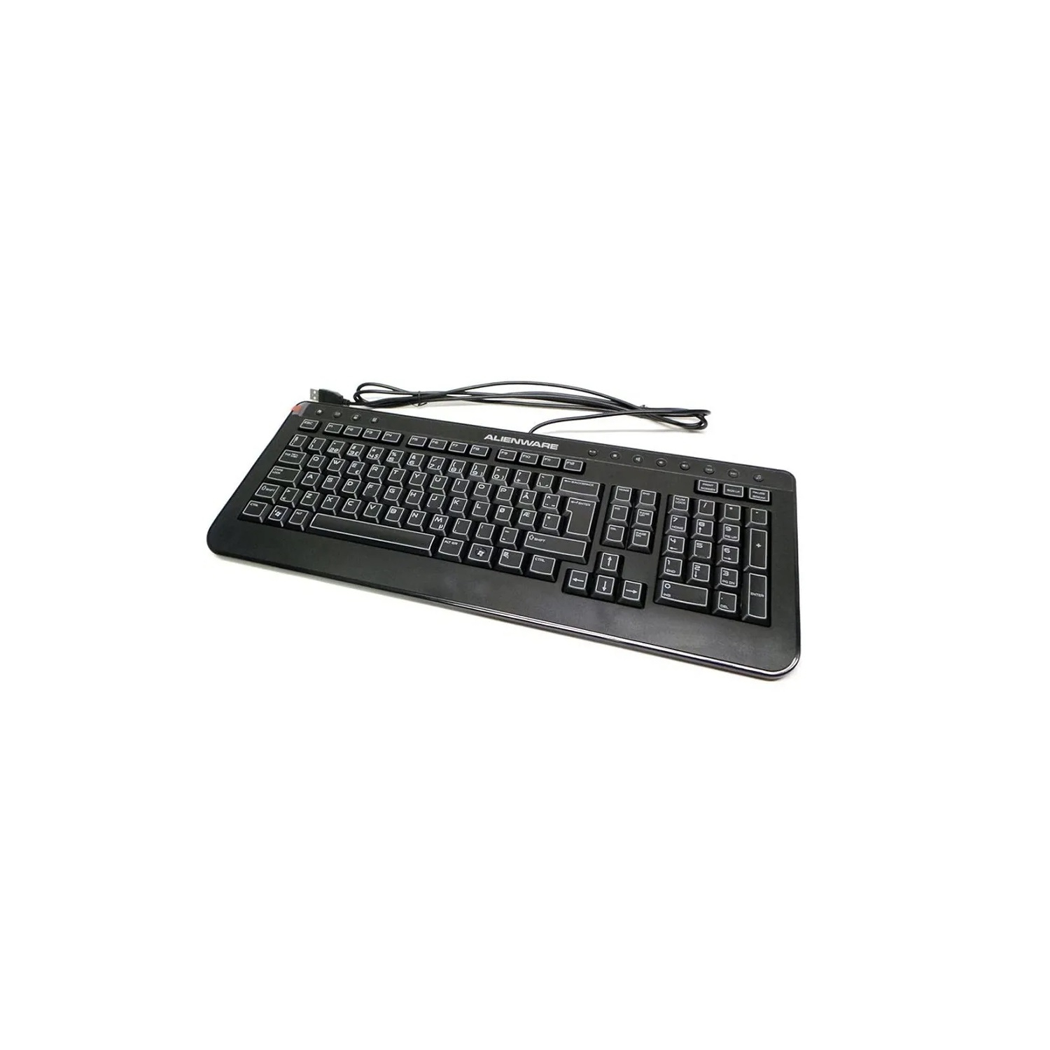 Refurbished (Good) Original Dell Alienware Multimedia Slim USB Keyboard 40CM0
