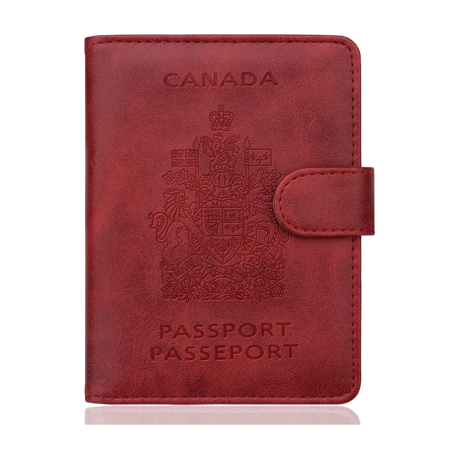 RFID Blocking Passport Holder Travel Wallet Cover Case