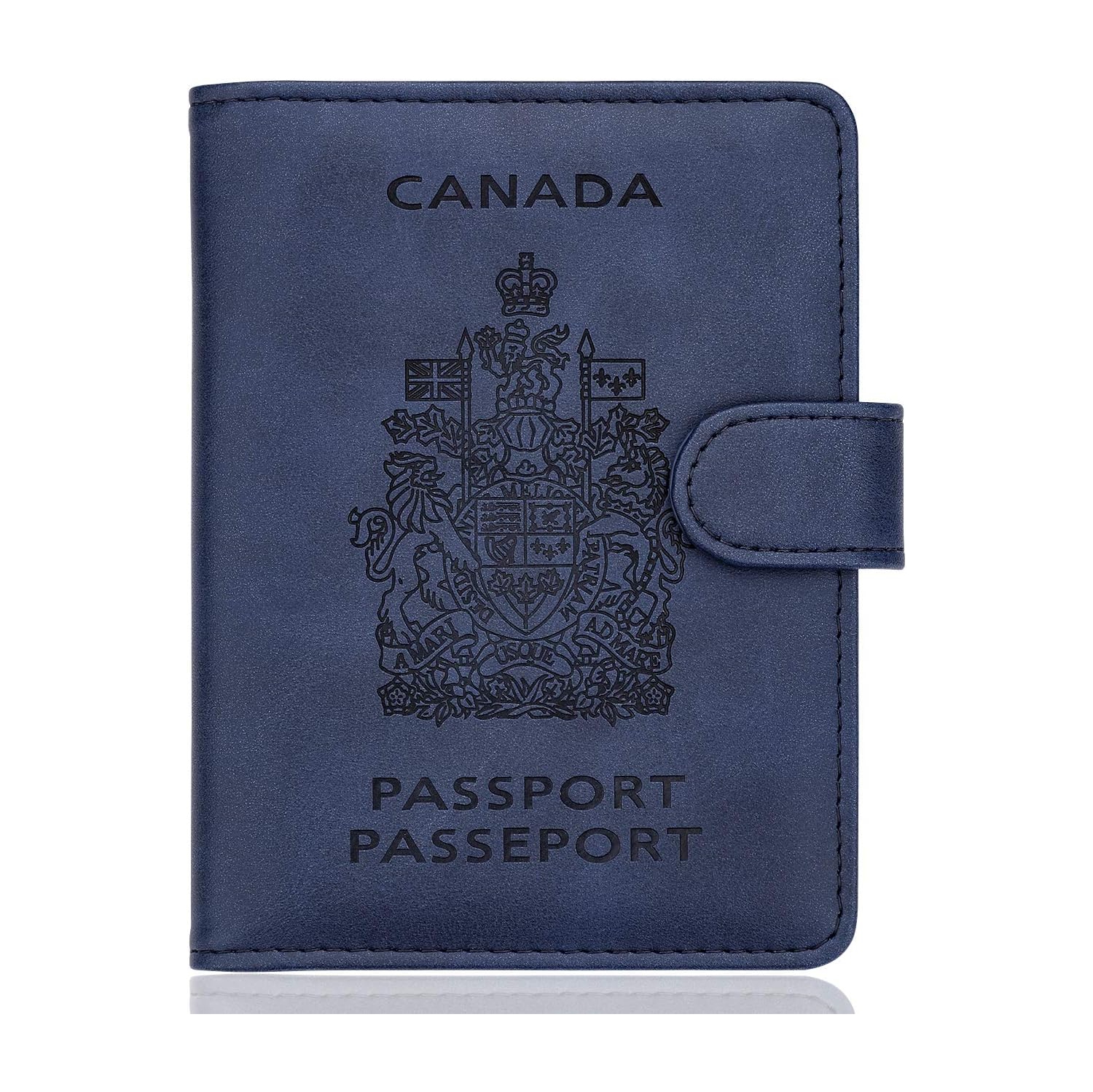 RFID Blocking Passport Holder Travel Wallet Cover Case