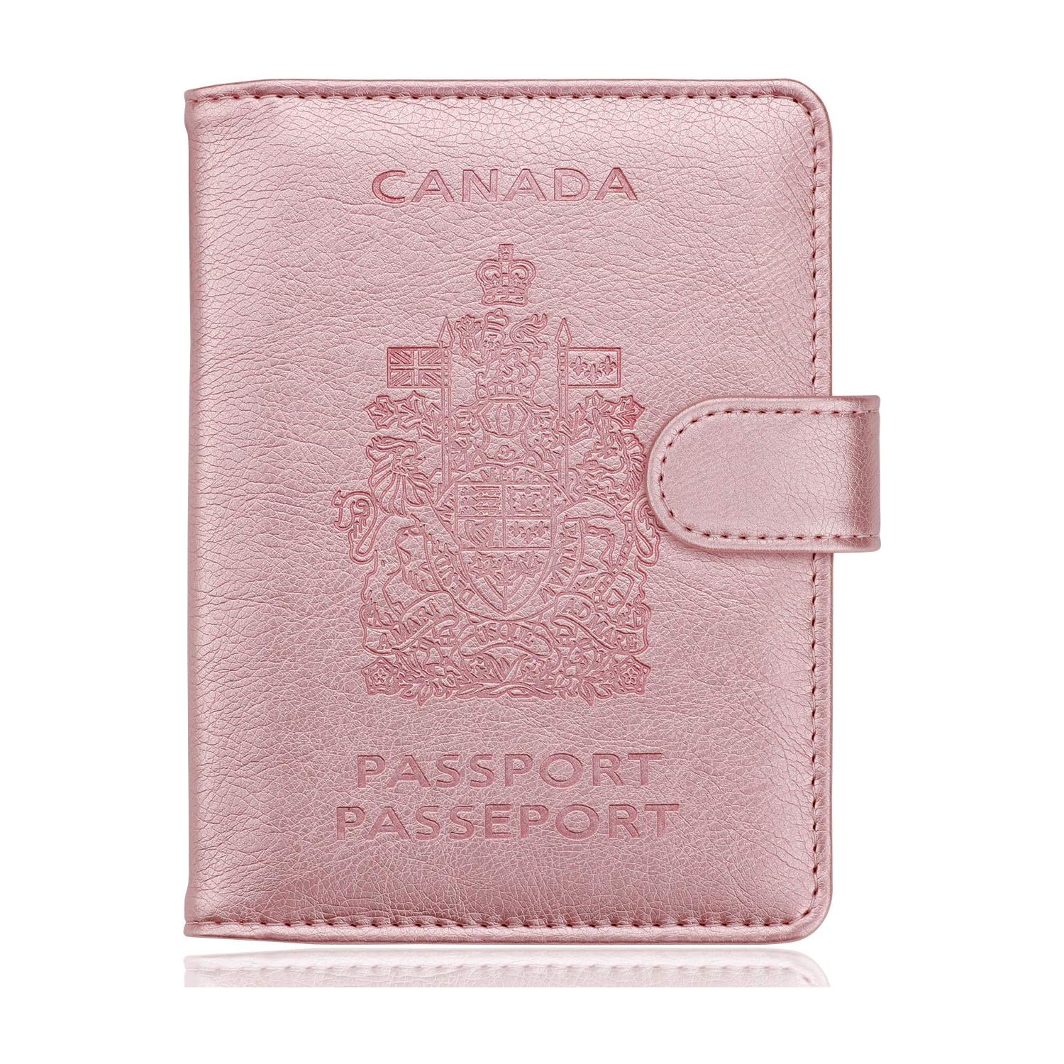 RFID Blocking Passport Holder Travel Wallet Cover Case