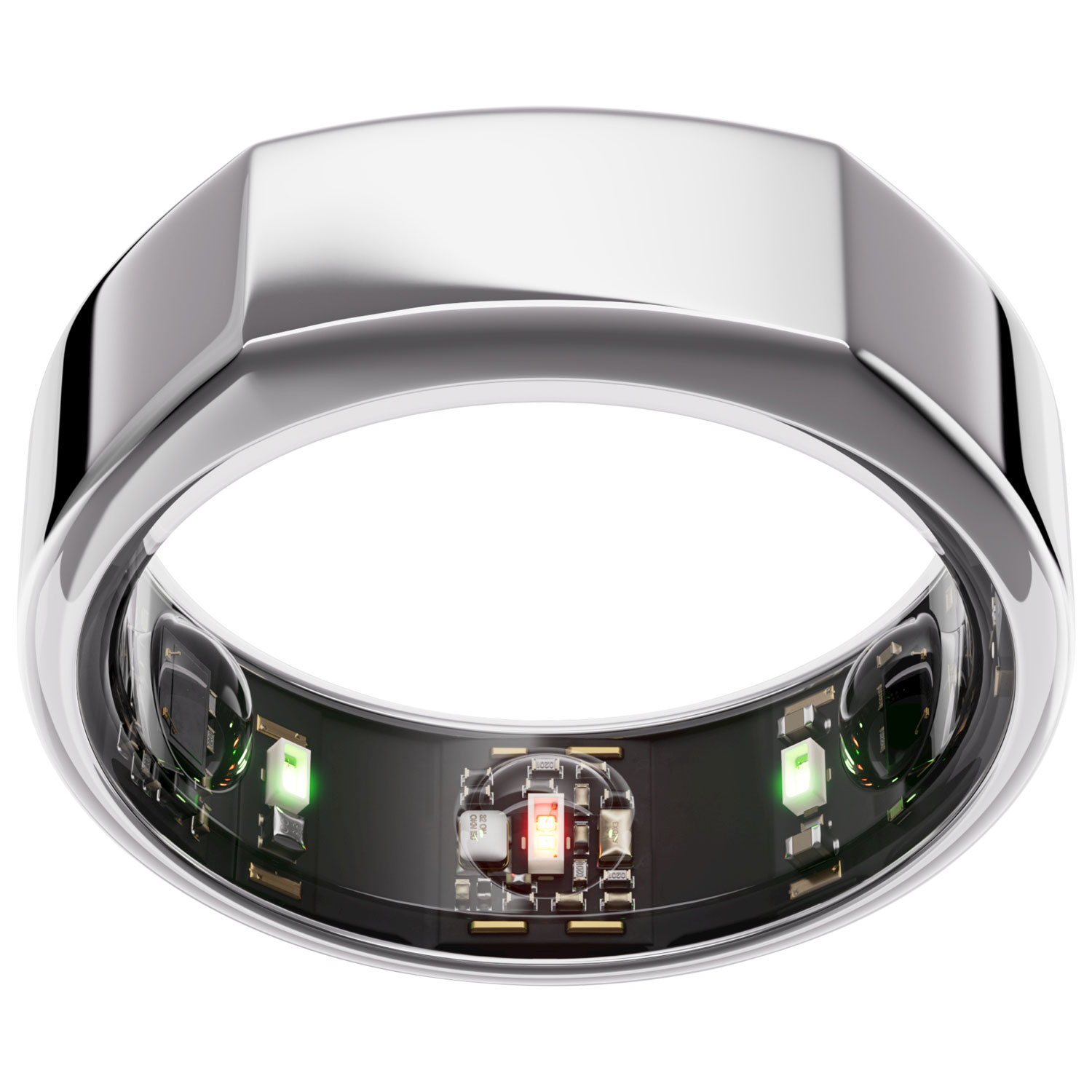 Oura Ring Gen3 - Heritage - Size 7 - Silver | Best Buy Canada