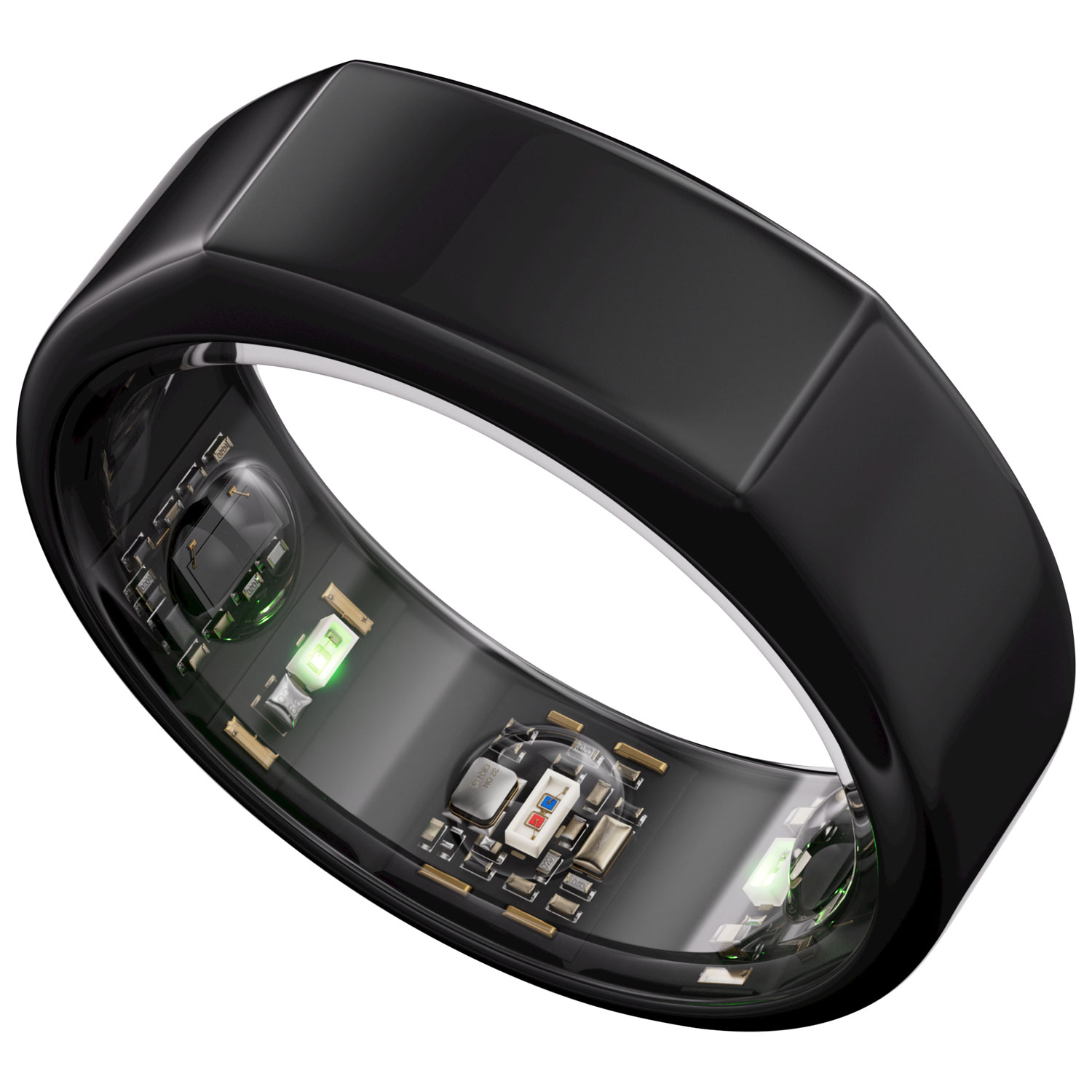 Oura Ring Gen3 - Heritage - Size 8 - Black | Best Buy Canada