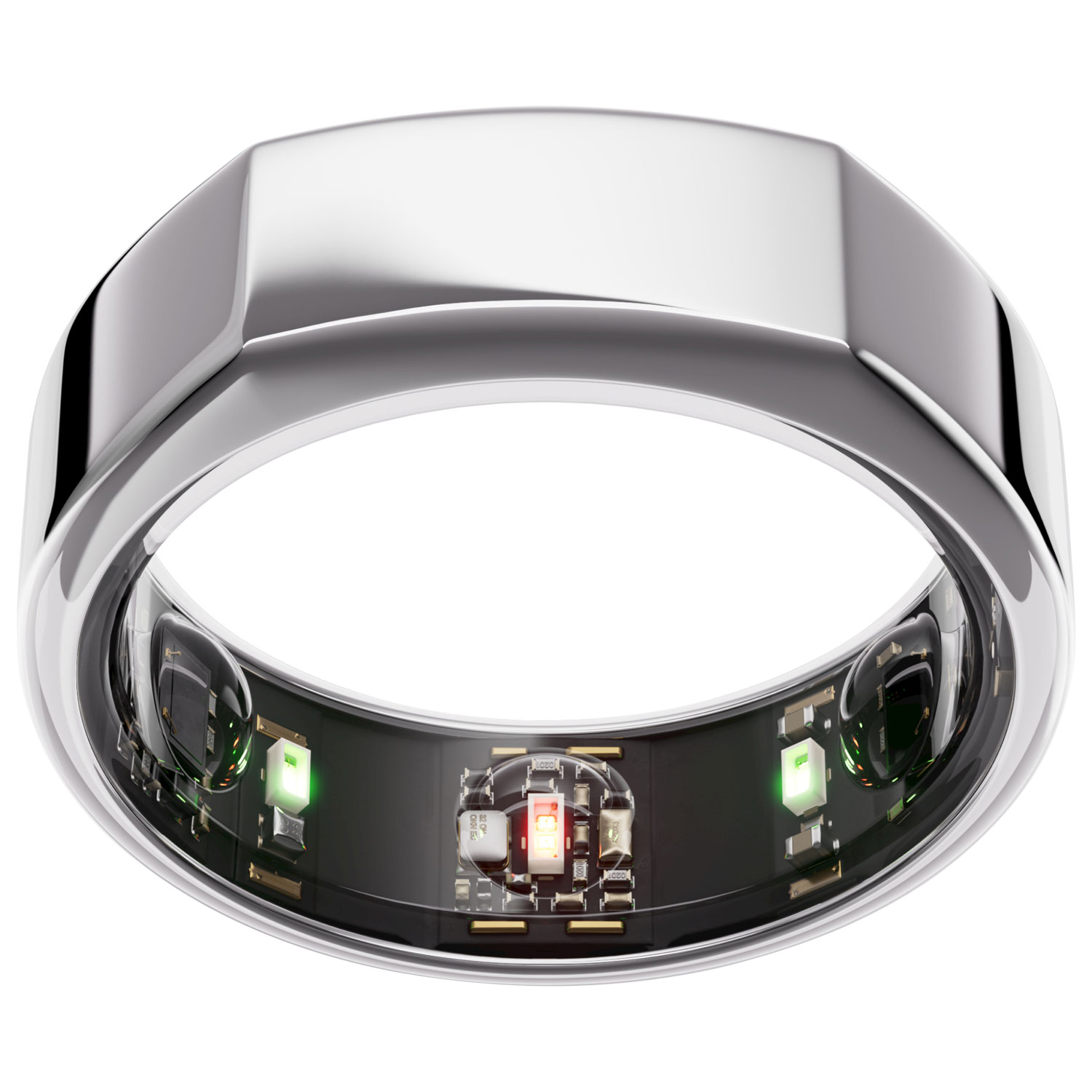 ボディ・フェイスケア Oura Ring Gen3: Heritage Silver, Size8 Oura Ring Gen3を購入：Heritage Silver
