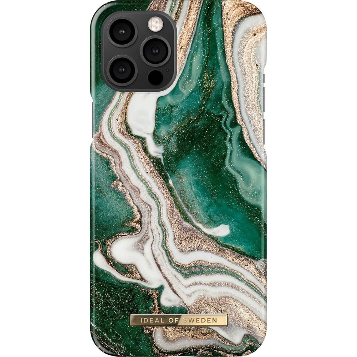 Ideal of Sweden Golden Jade Marble Cell Phone Case for iPhone 13 Pro Max - Open Box
