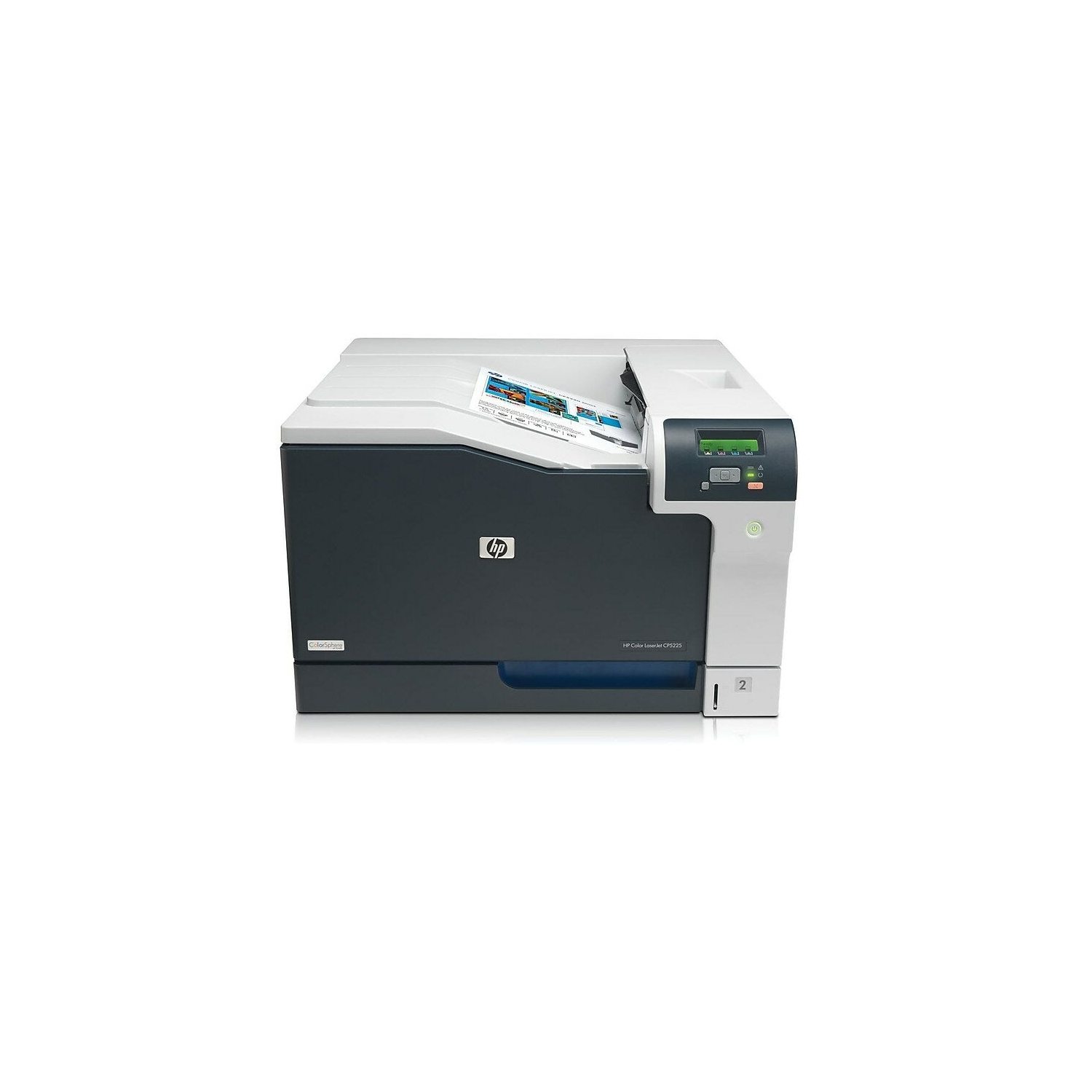 Refurbished HP Color LaserJet CP5225dn CP5225 Wide Format Color Laser Printer CE712A USB|Network With 90 Days Warranty