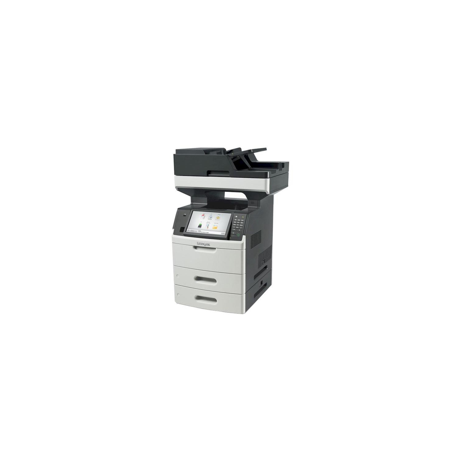 Refurbished (Good) Lexmark MX711de MX711 24T7404 Laser Printer Copier Scanner Fax All-in-One Machine with 90-day Warranty