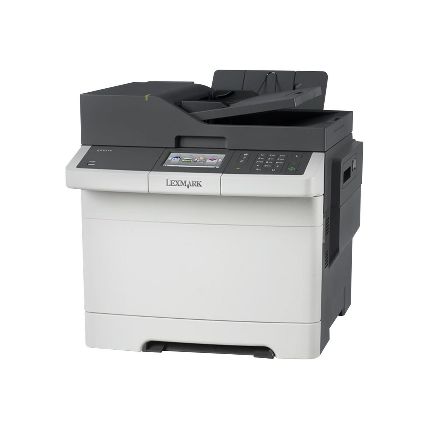 Imprimante laser tout-en-un couleur Lexmark CX410de de Remis à neuf avec fonctions de numérisation, de copie, de réseau, d'impression recto verso et