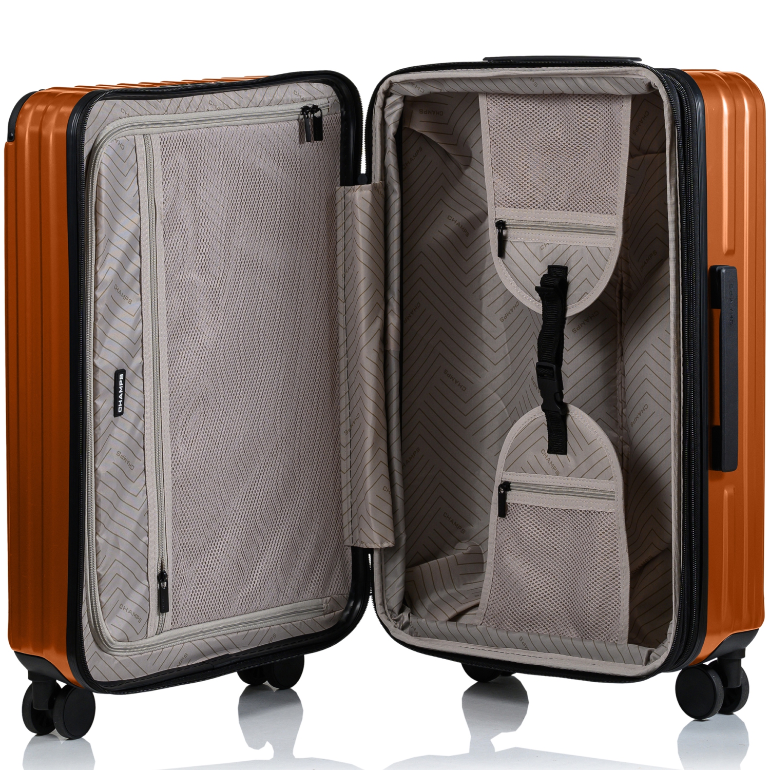 CHAMPS Element Collection 3pc Expandable Hardside Luggage Set