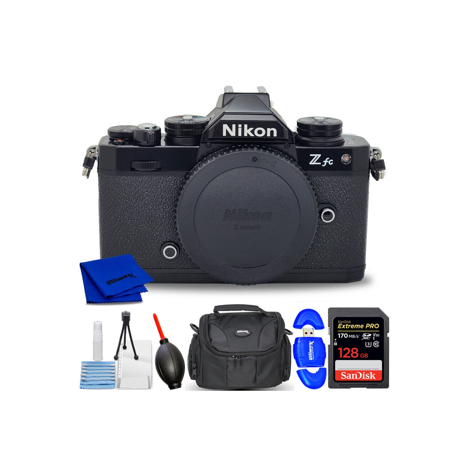 Nikon Zfc Mirrorless Camera 1671 - 7PC Accessory Bundle