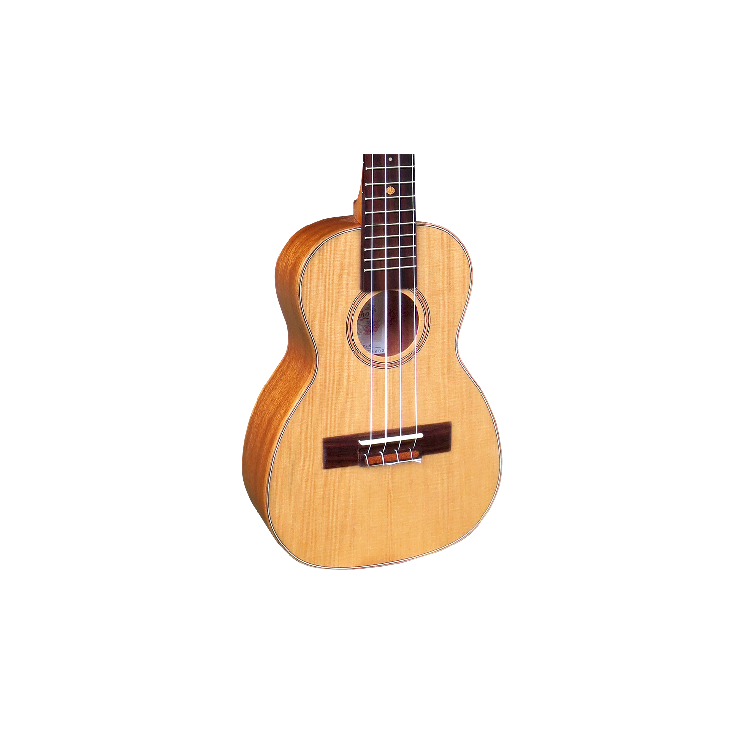 Ukulélé de concert en acajou massif avec dessus en cèdre de Leho All