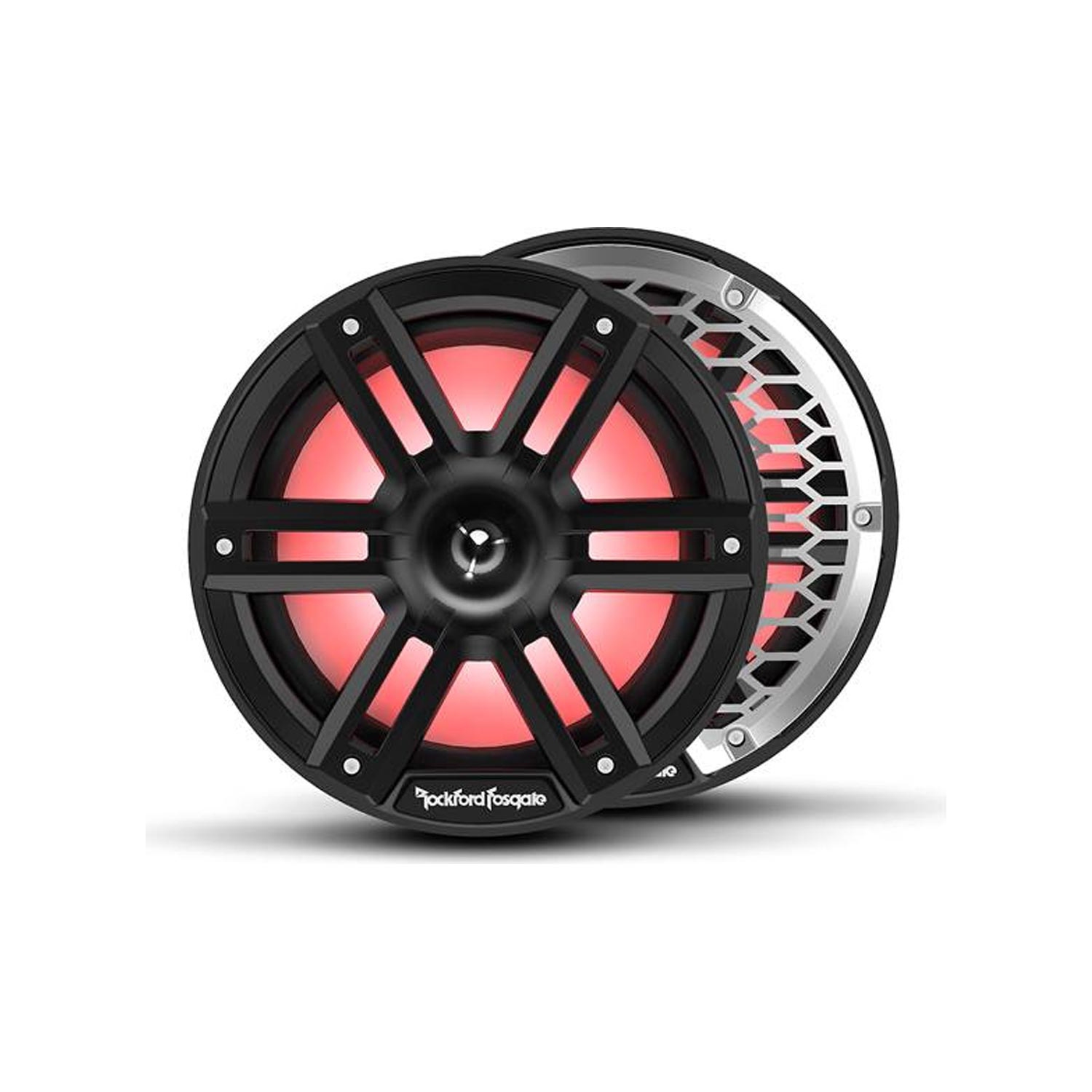 Rockford Fosgate M2-8HB M2 Series 8″ Colour-Optix 2-Way Marine Horn Speakers – Black