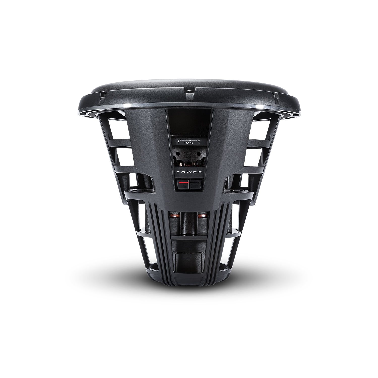 Rockford Fosgate T3S1-19 puissance 19″ T3 haut-parleur de graves simple 1 ohms