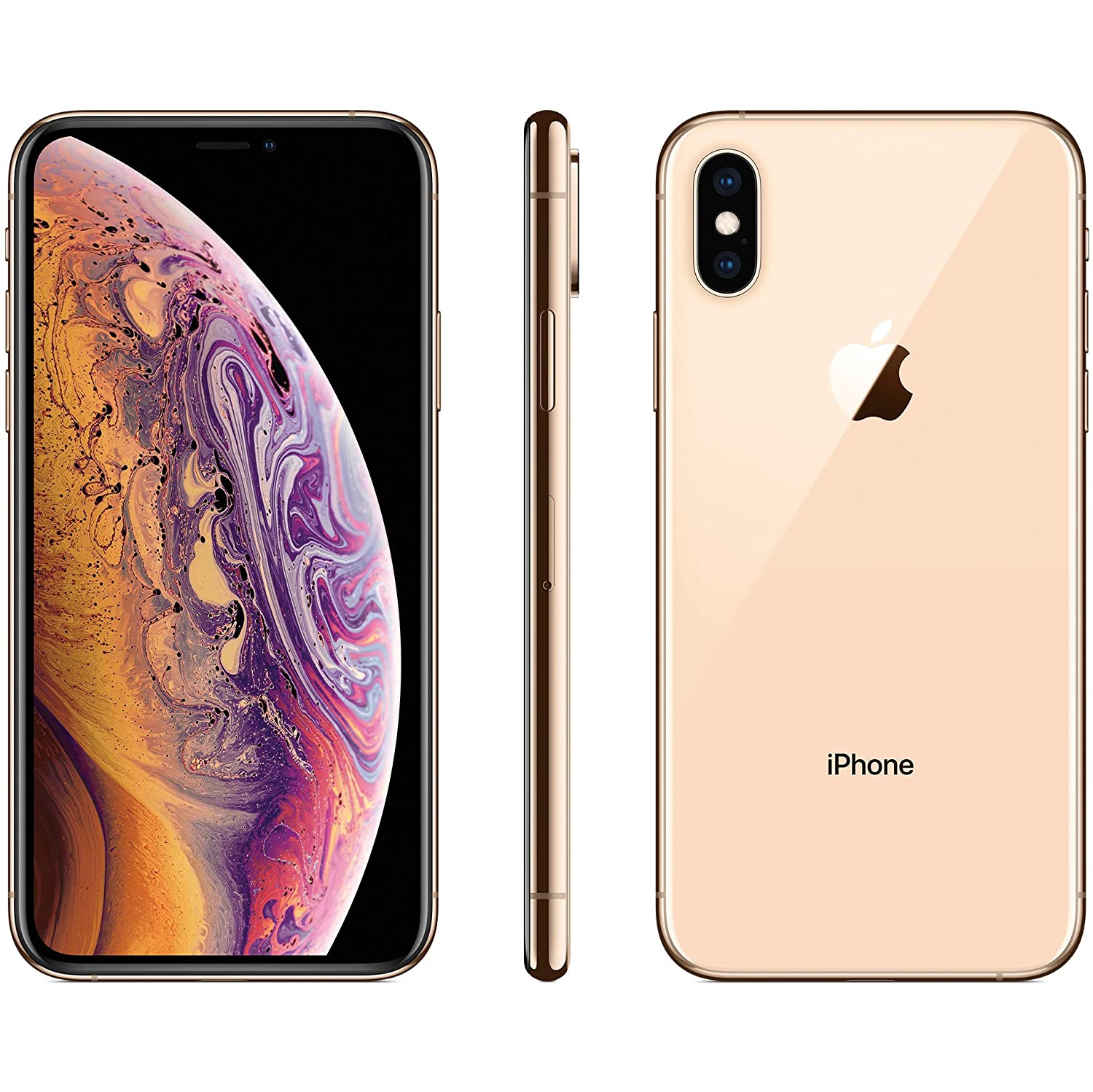 Refurbished (Excellent) Apple iPhone XS A1920 (Fully Unlocked) 64GB Gold