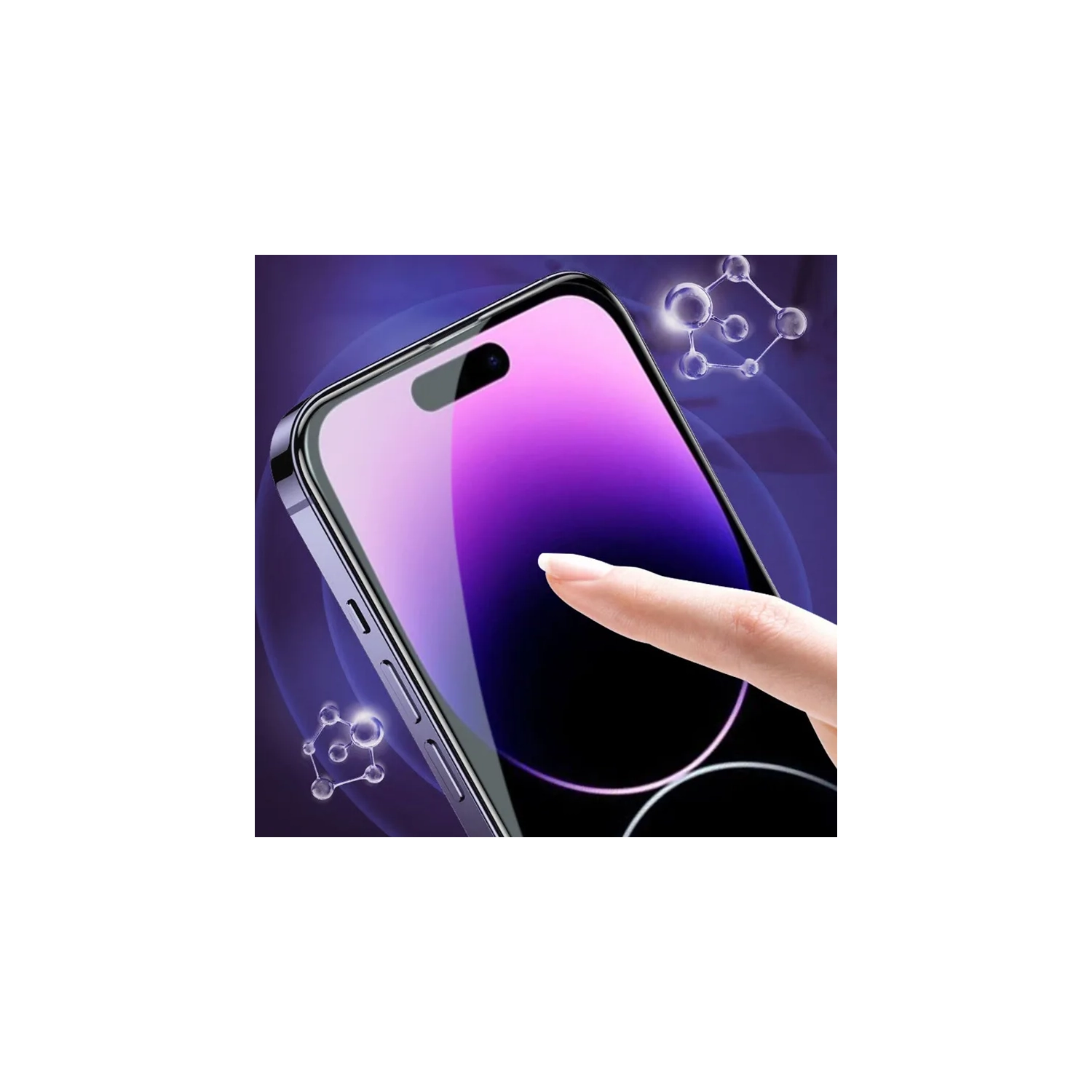 iPhone 15 Clear TPU Case with MagSafe Charging, Back Glass & Camera Lens Protector + Free Glass Screen Protector for Apple iPhone 15