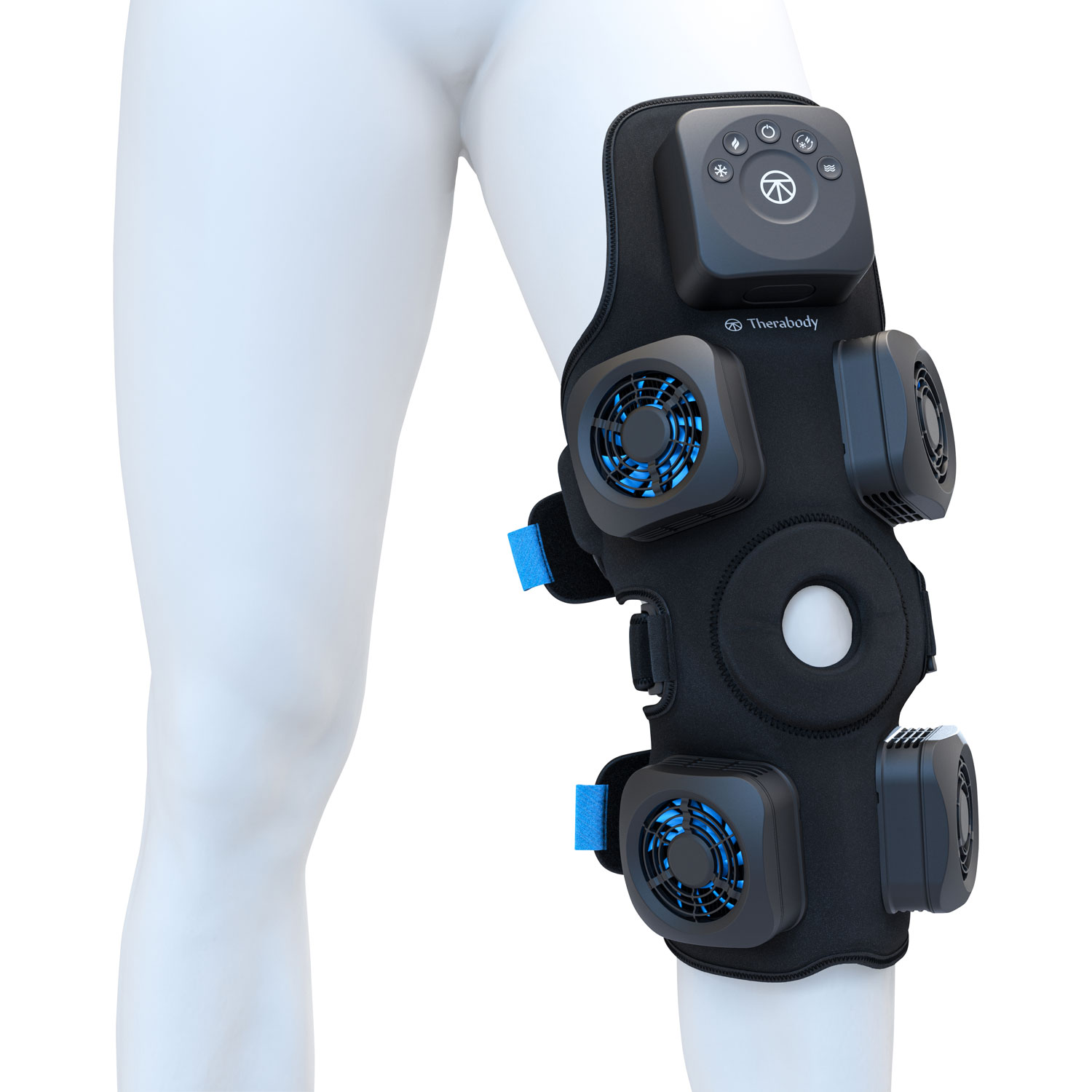 Therabody RecoveryTherm Hot and Cold Vibration Knee