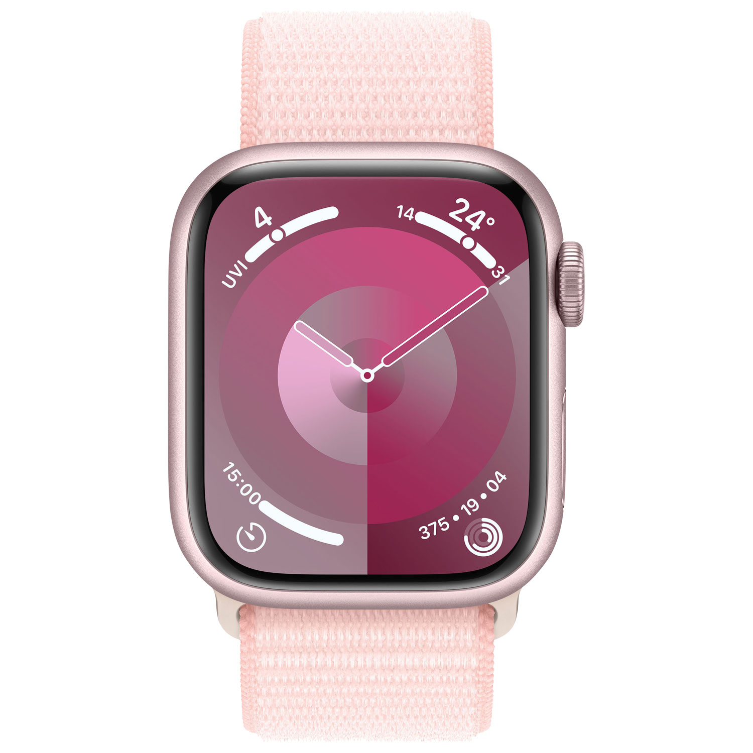 Apple watch pink best buy best sale