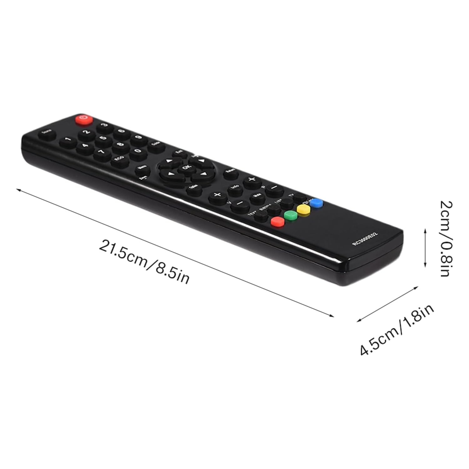 TCL TV RC3000E02 Replacement Remote Compatible with TCL TV L32E3004 L32E3000C L32F3393 L32E3003 H32E4403 L55F3300F L40D2700F F22B3903 H24E4404R
