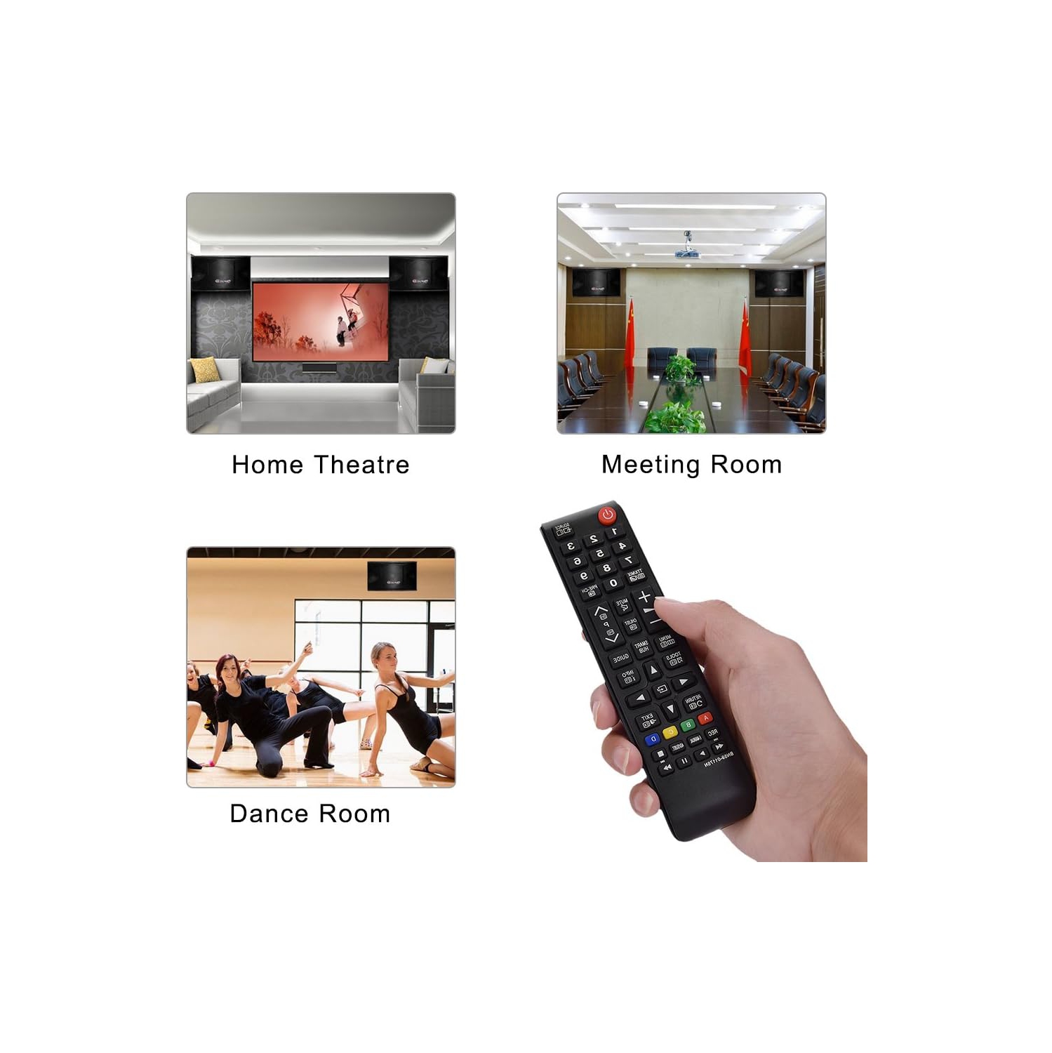 BN59-01175N remplacement de l'installation à distance pour le téléviseur Samsung BN59-01199F TM1240&nbsp;A UE46EH5000 AA59-00602&nbsp;A