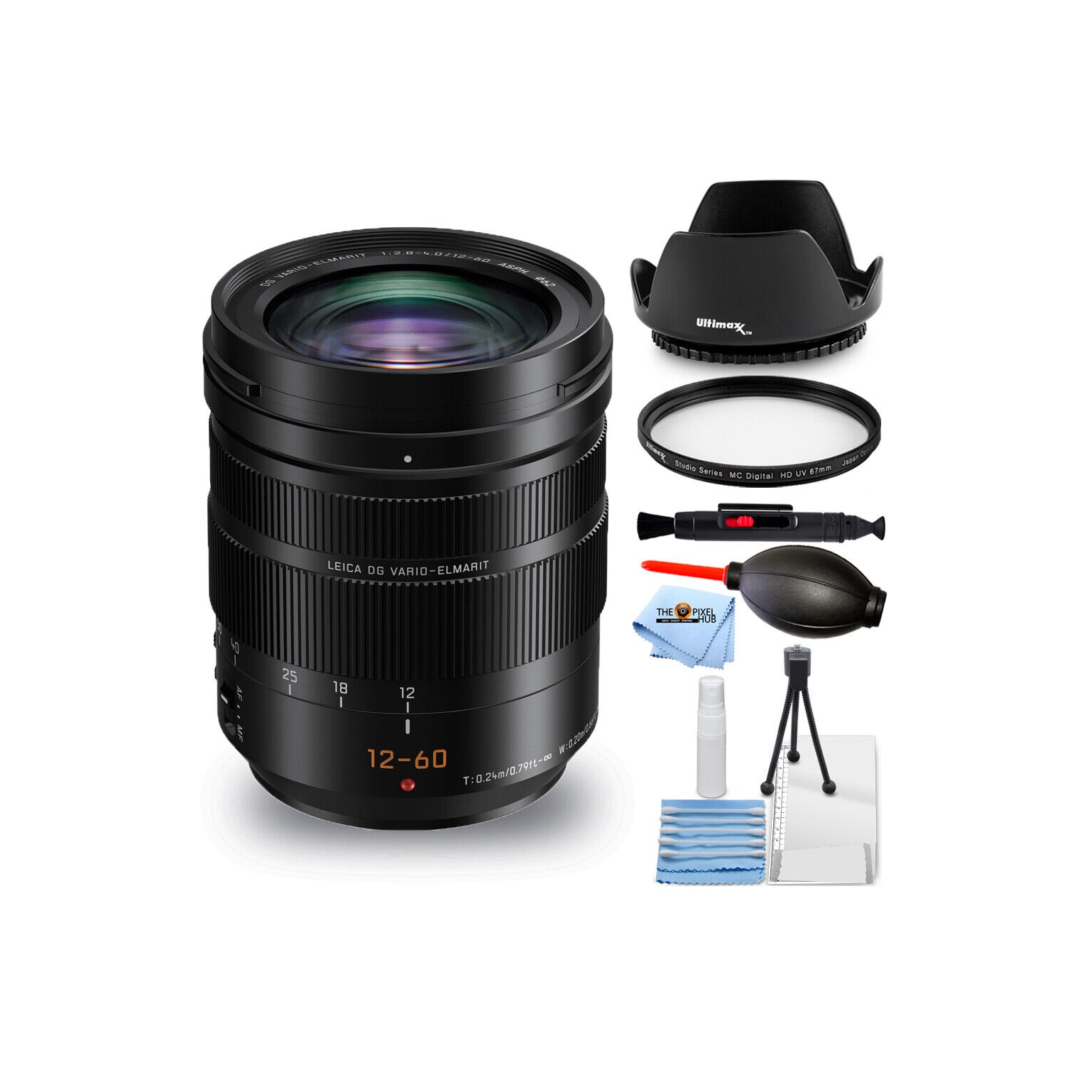 Panasonic Leica DG Vario-Elmarit 12-60mm f/2.8-4 ASPH. POWER O.I.S. Lens UV Kit