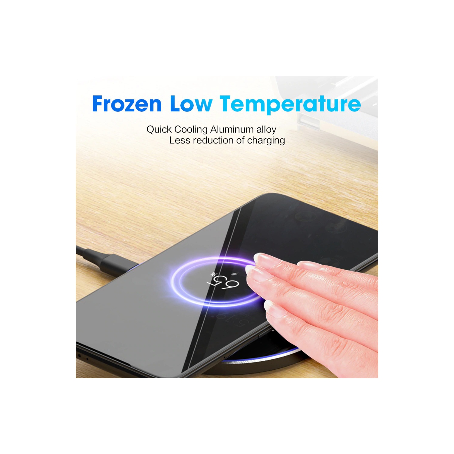 SuperShield 15w Qi Wireless Fast Charger Charging Pad Dock for Samsung Android Cell Phone iPhone 15 14 13 12 11