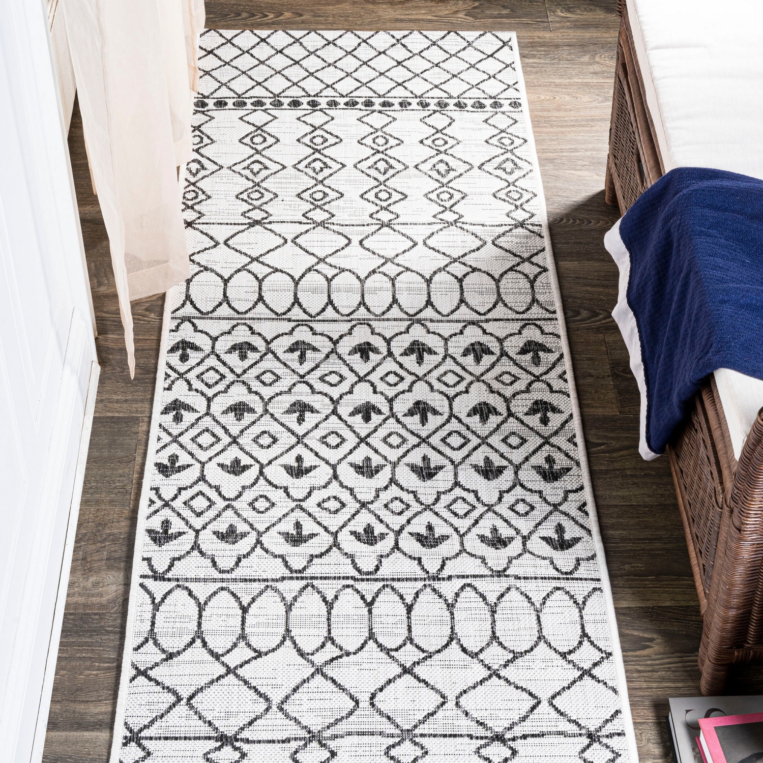 Tapis d'intérieur/d'extérieur Kafel Tribal Bohemian