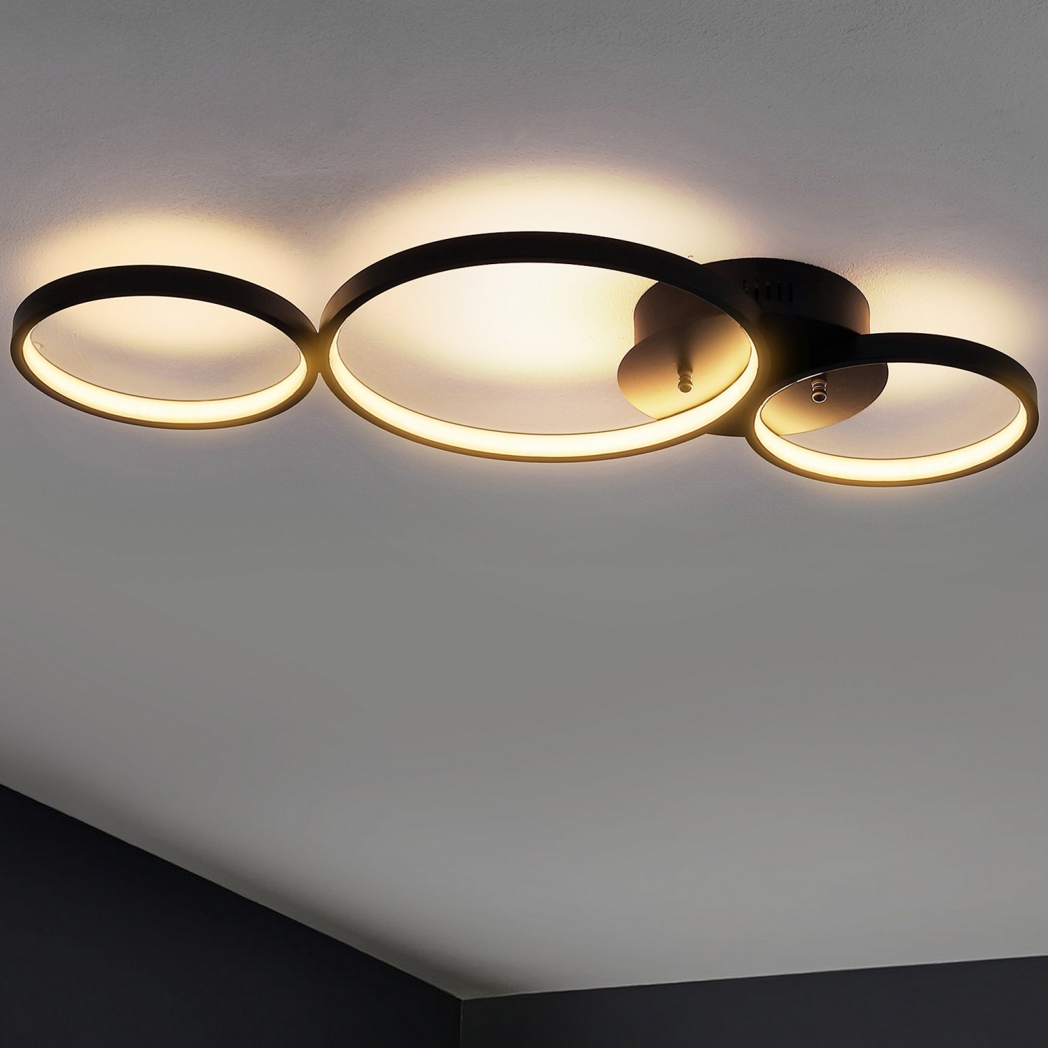 Nube Contemporary Modern Metal Integrated LED Flush Mount