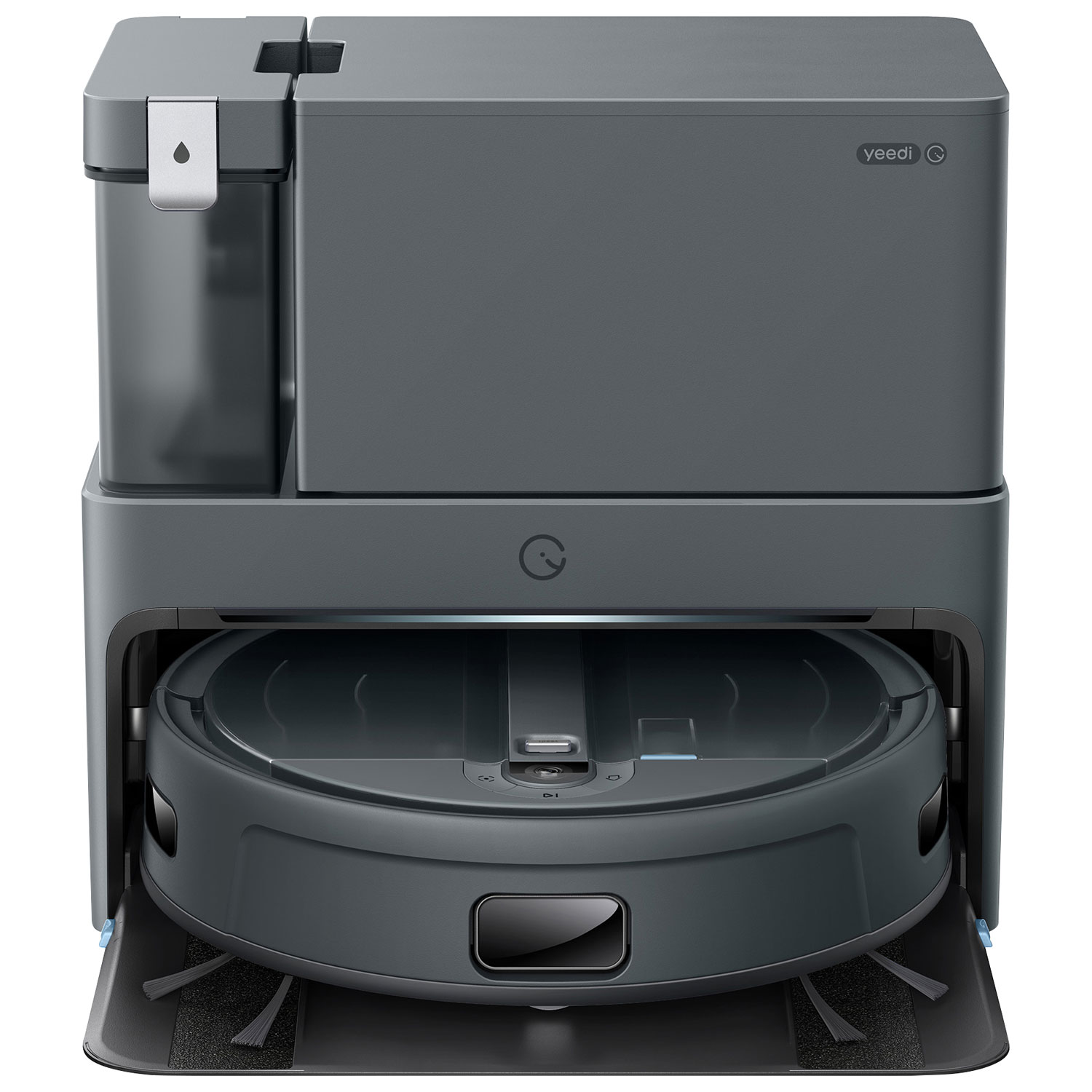 Ecovacs Cube Pro Robot Vacuum & Mop with Auto-Cleaning Station - Grey