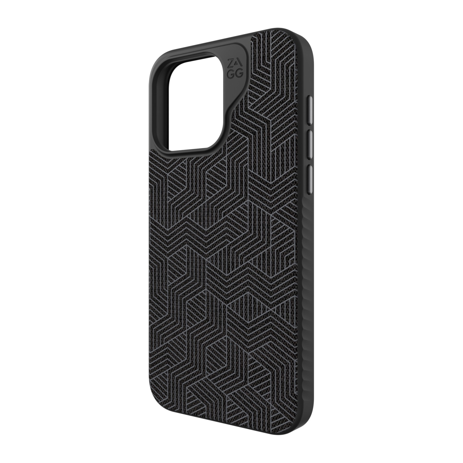 ZAGG London Snap Case compatible with iPhone 15 Pro Max - Black