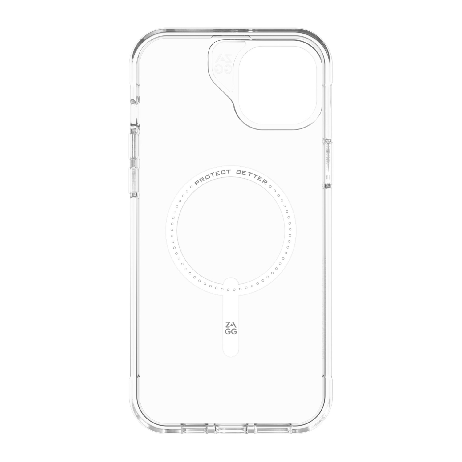 ZAGG Luxe Snap Case compatible with iPhone: 15 Plus, 14 Plus - translucent
