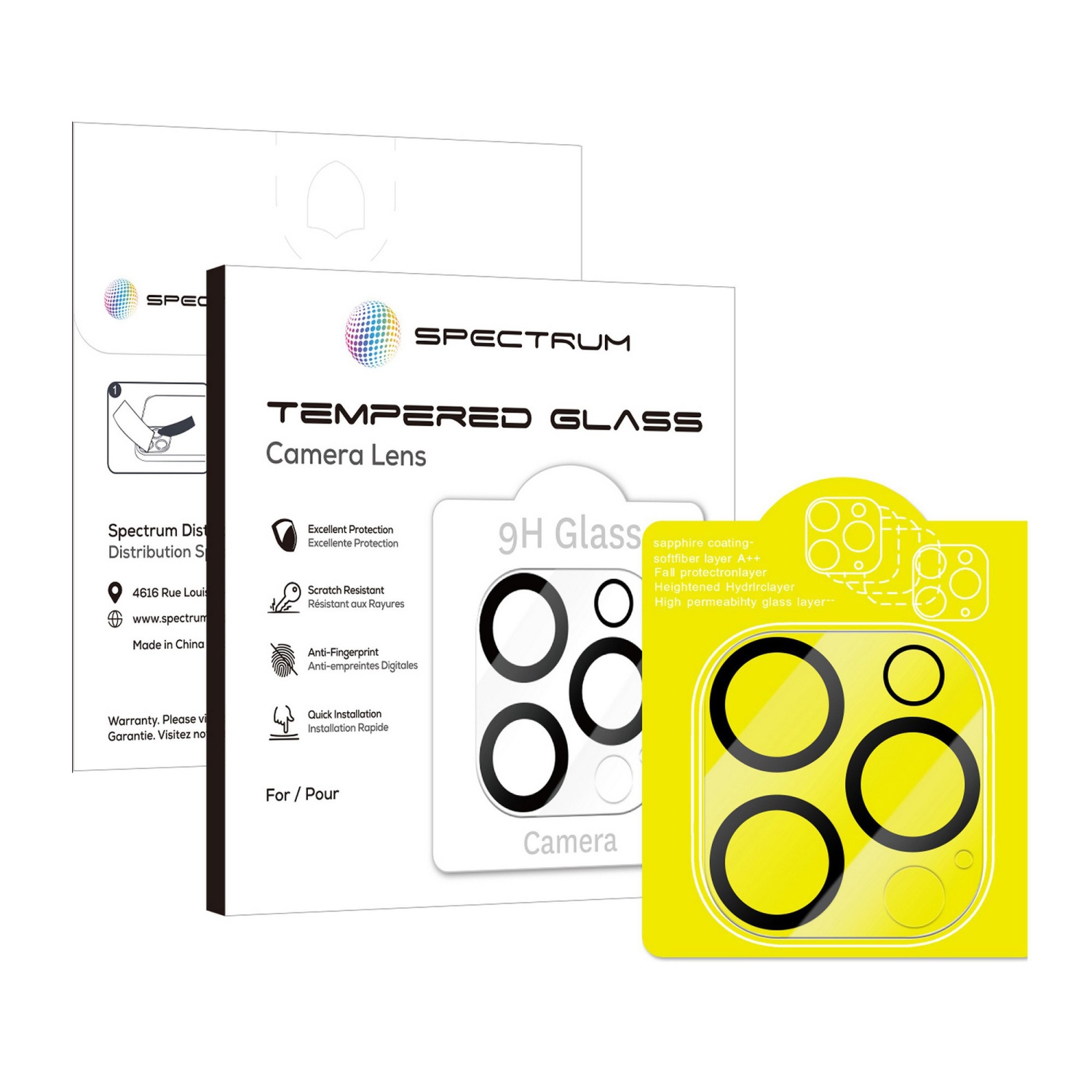 SPECTRUM nan iPhone: 15 Pro Max, 15 Pro Plastic Fitted Hard Shell Case – Translucent