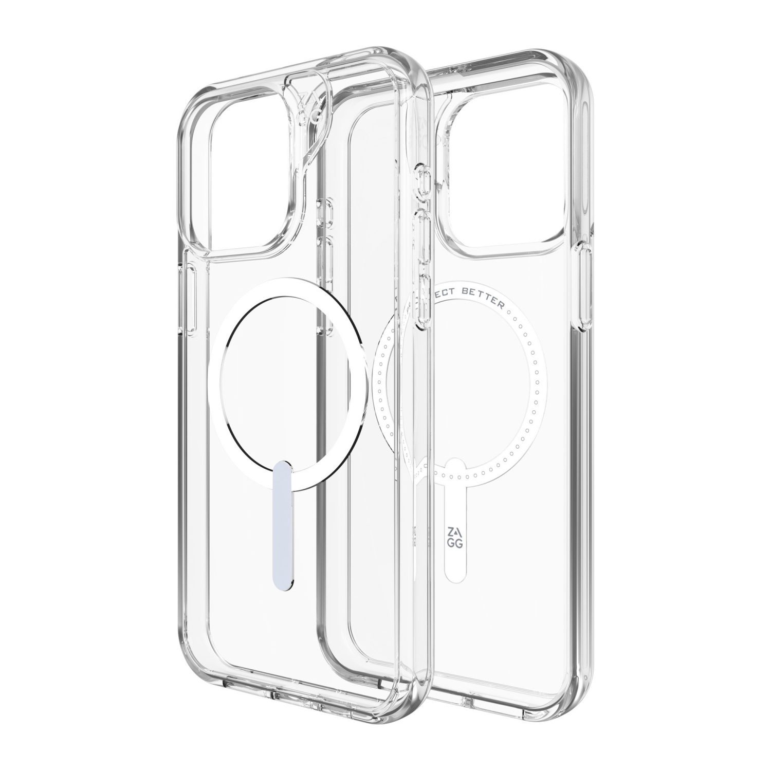 ZAGG Crystal Palace Snap Case compatible with iPhone 15 Pro Max - translucent