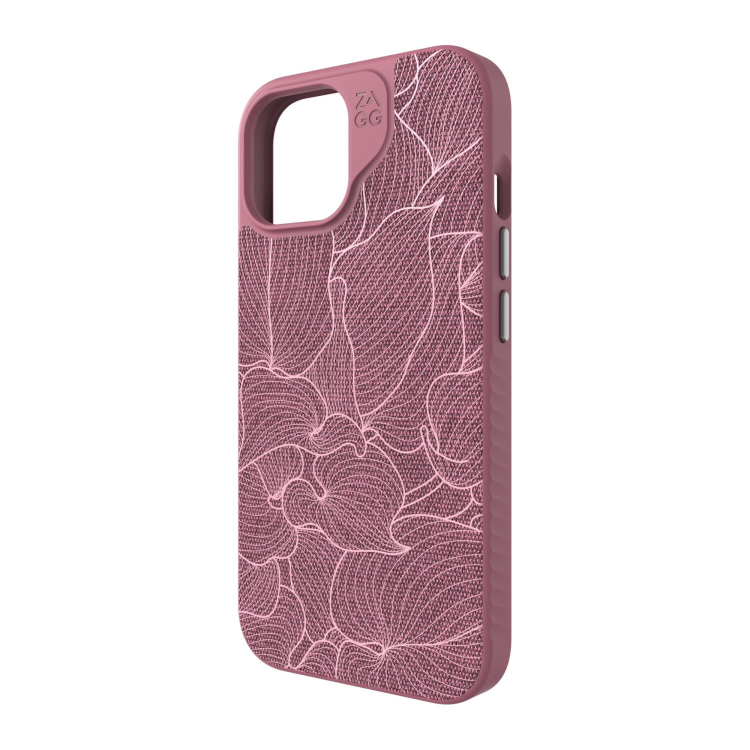 ZAGG London Snap Case compatible with iPhone: 15, 14, 13 - pink