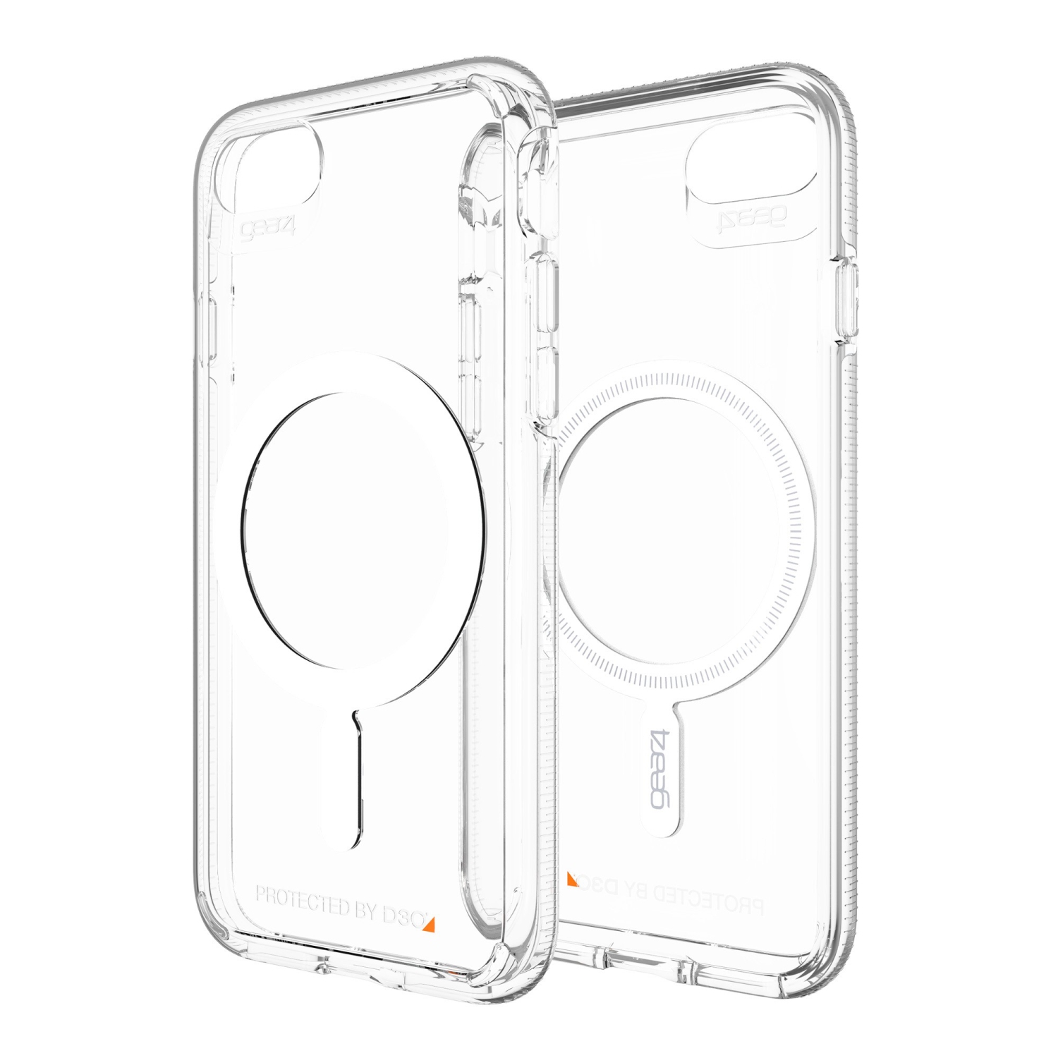 ZAGG Crystal Palace Snap Case compatible with iPhone: SE, SE (2020), 8 - translucent
