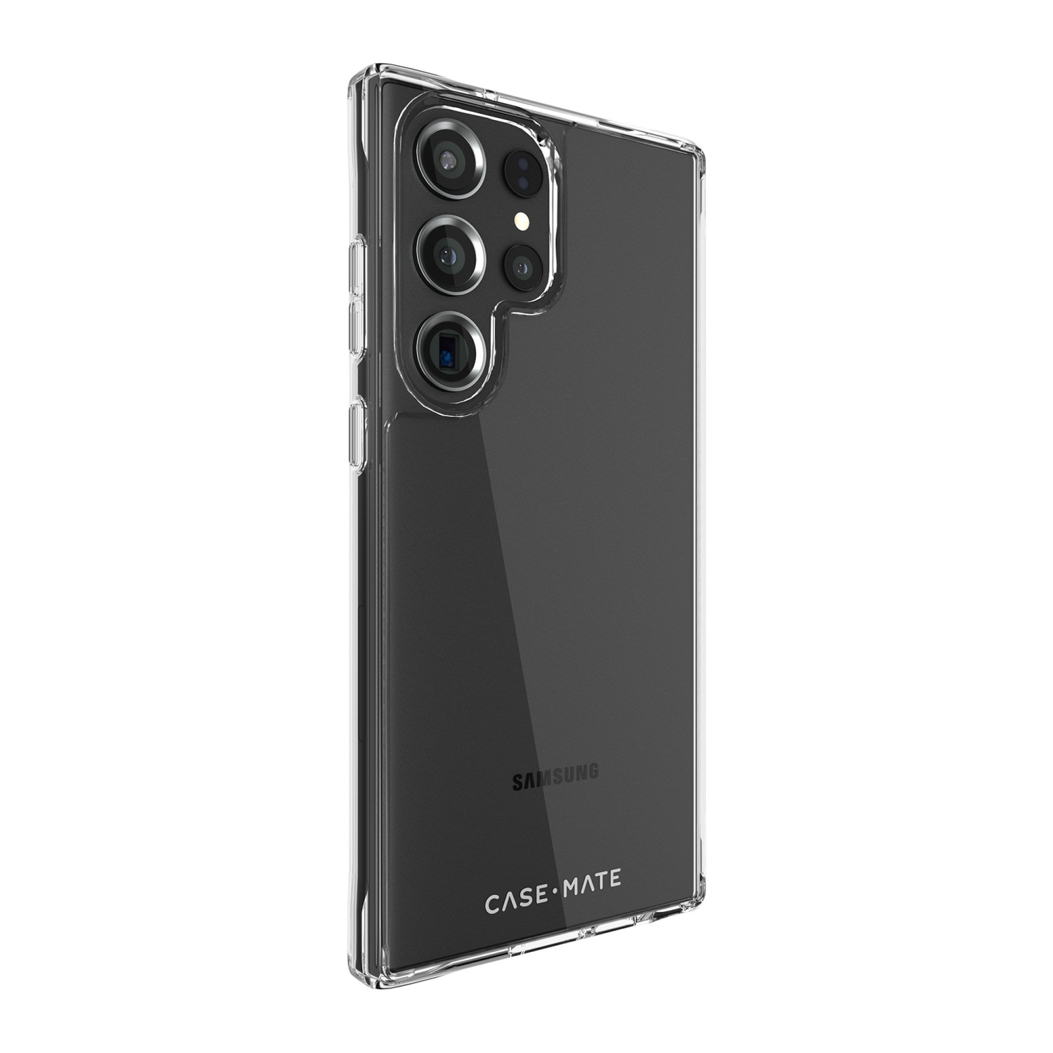 Case-Mate Tough Galaxy S23 Ultra 5G Plastic Fitted Hard Shell Case – Translucent