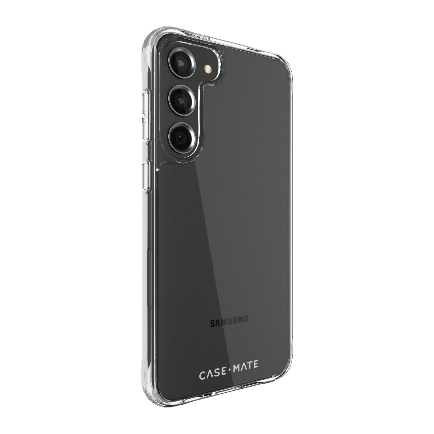 Étui rigide ajusté en plastique Tough de Case-Mate pour Galaxy S23+ 5G – translucide