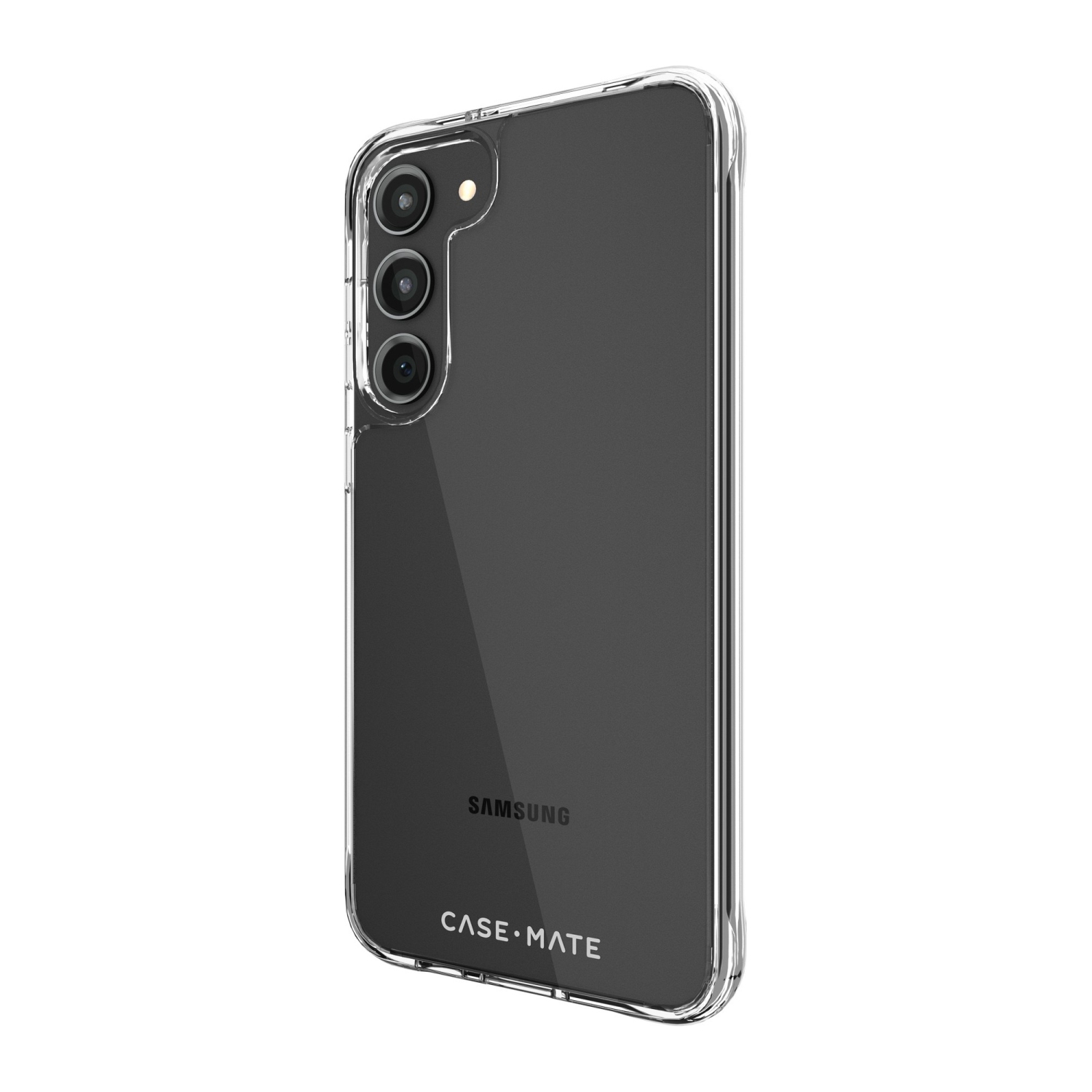 Étui rigide ajusté en plastique Tough de Case-Mate pour Galaxy S23+ 5G – translucide