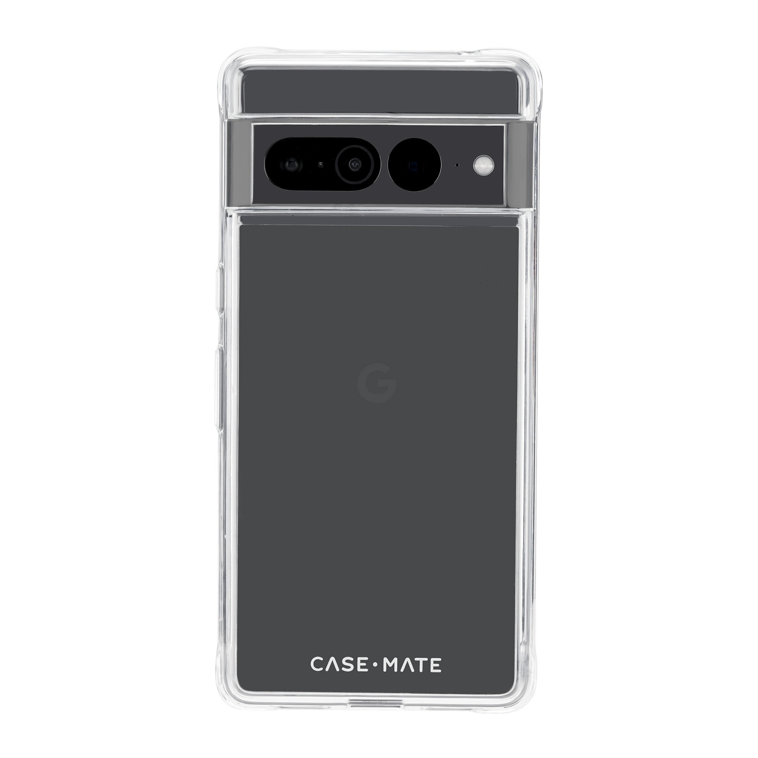 Case-Mate Tough Pixel 7 Pro Plastic Fitted Hard Shell Case – Translucent