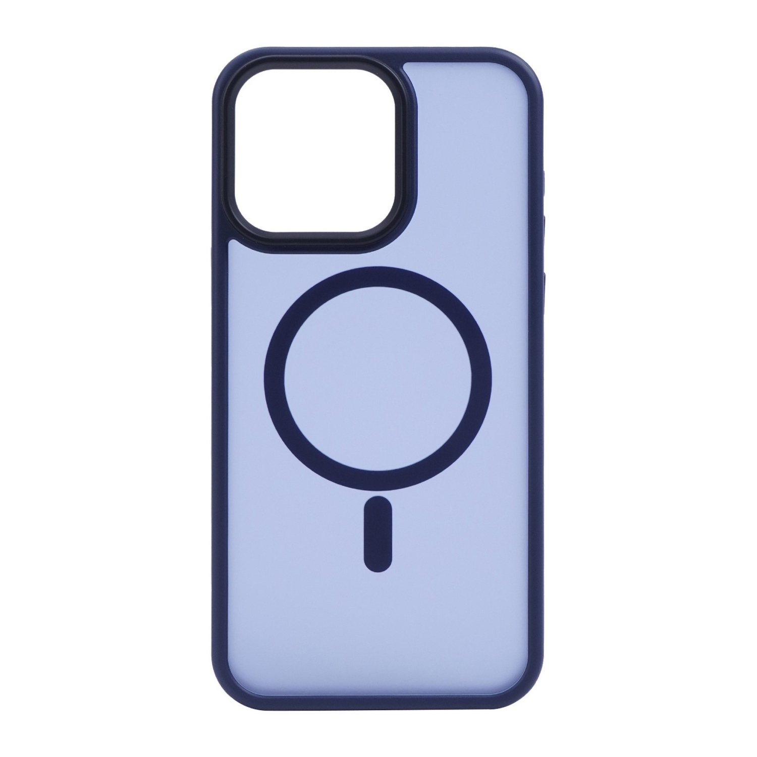 SPECTRUM nan iPhone 15 Pro Max Plastic Fitted Hard Shell Case – Blue