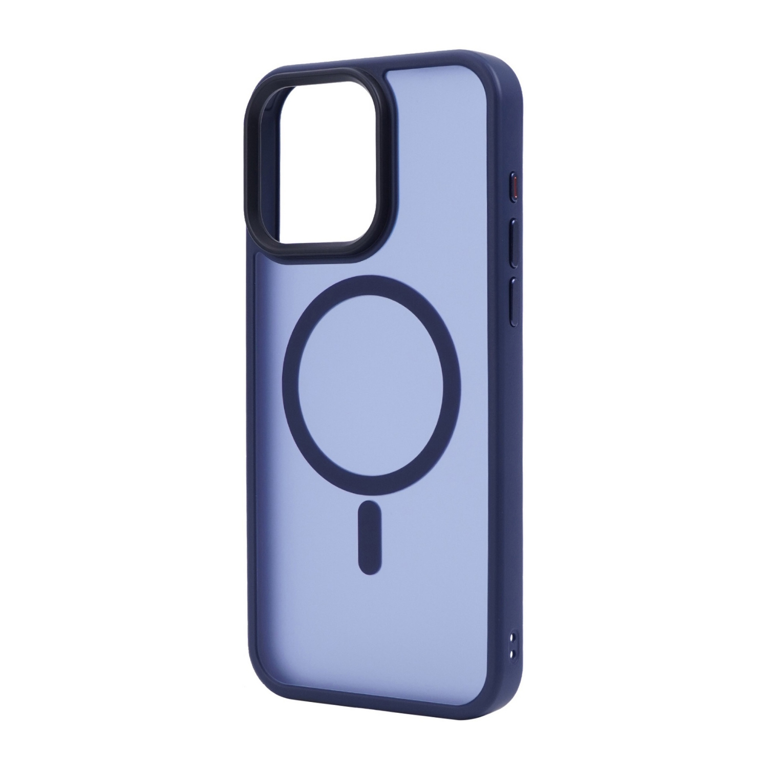SPECTRUM nan iPhone 15 Pro Max Plastic Fitted Hard Shell Case – Blue