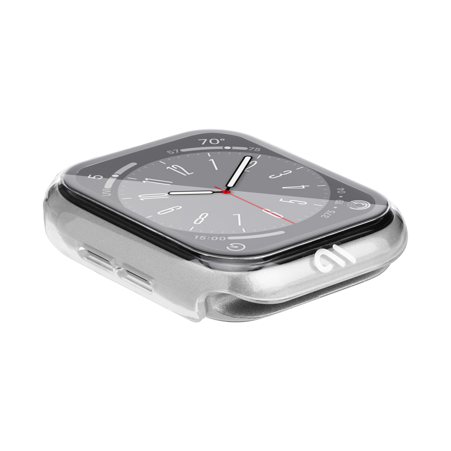 Apple Watch 40 mm Case-Mate Tough avec protecteur d'écran en verre intégré - transparent