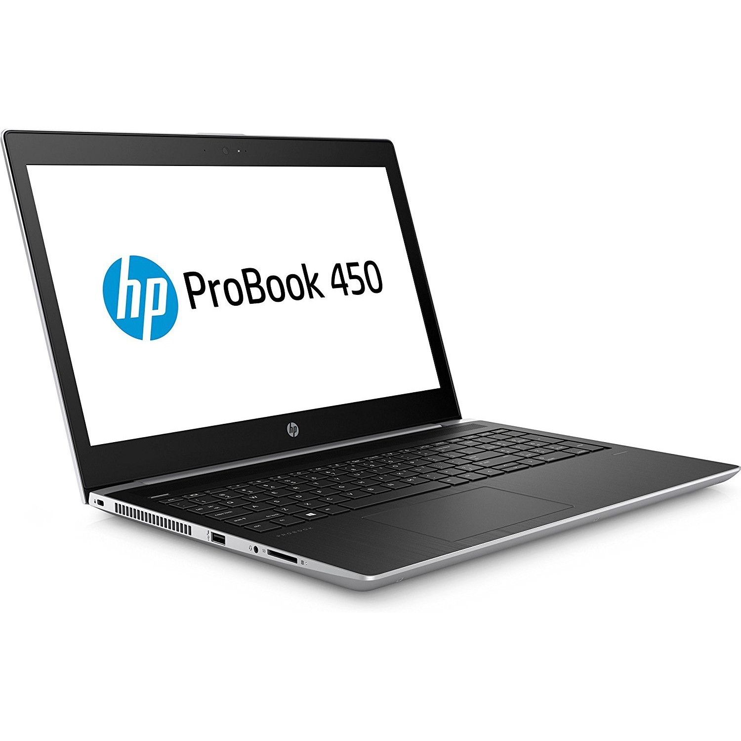 Refurbished (Good) - HP ProBook 450 G4, 15.6" Full HD Screen, Intel Core i5-7200U, 16GB DDR4 RAM, 512GB SSD, Windows 11 Pro, Silver