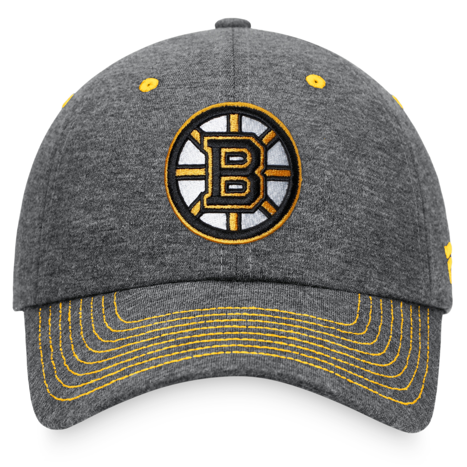 Boston Bruins NHL Grey Heather Adjustable Cap