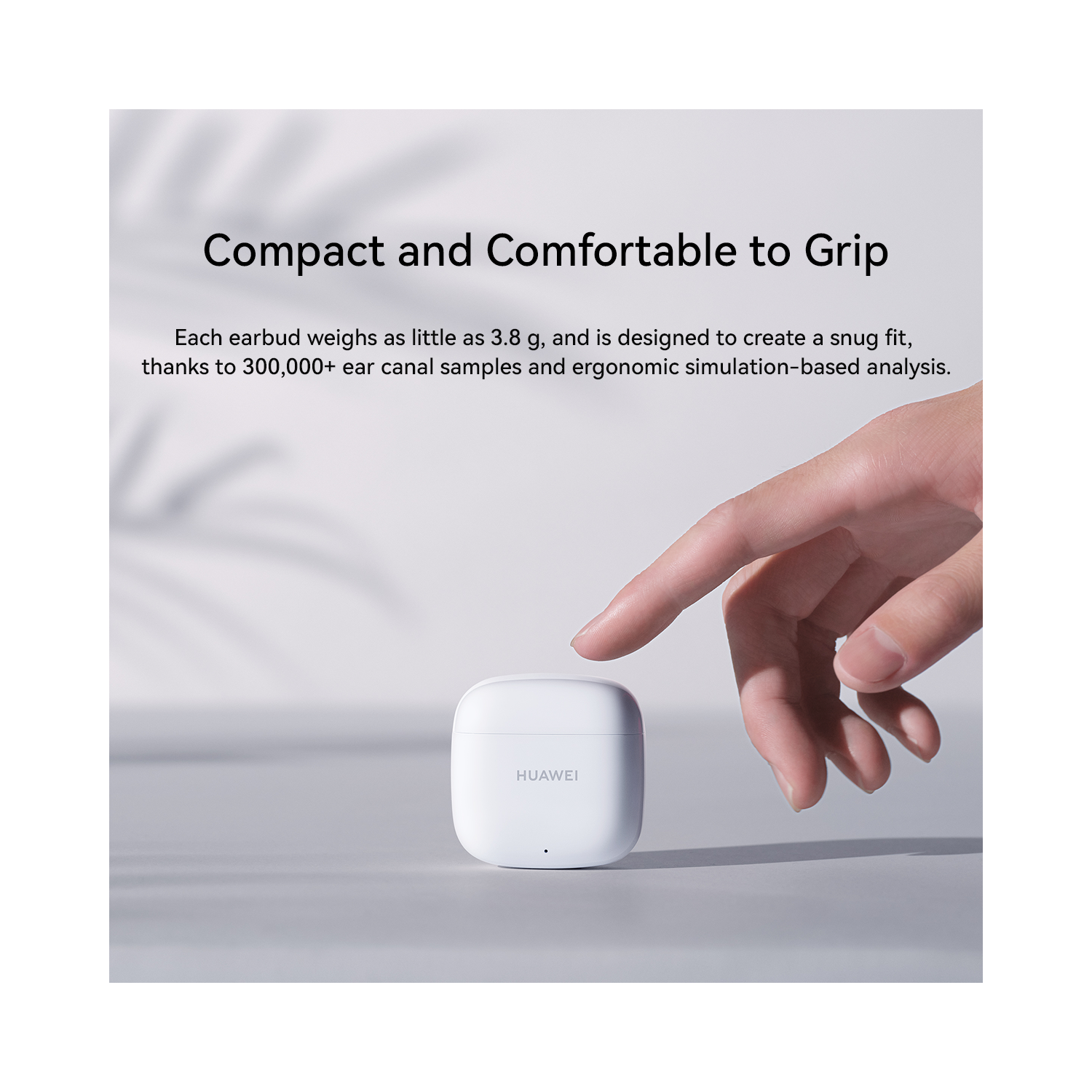 FreeBuds SE 2 de HUAWEI - Autonomie de 40 heures, Compact et confortable à tenir, 3 heures de lecture de musique avec une charge de 10 minutes, IP54